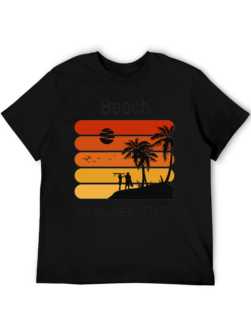 Beach Summer Vibes Graphic Tee
