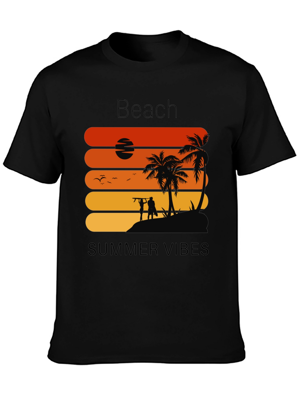 Beach Summer Vibes Graphic Tee