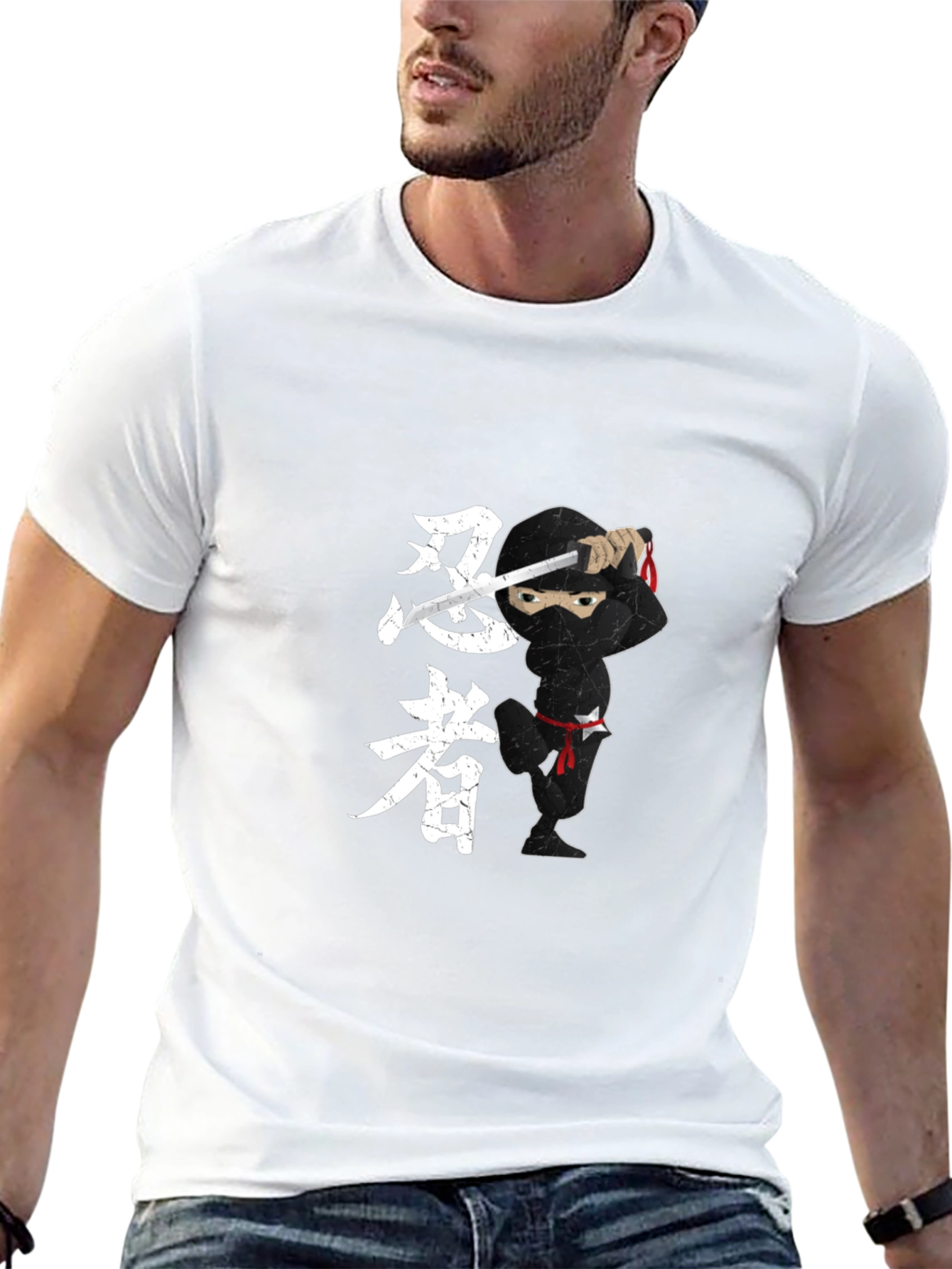 Ninja Graphic T-Shirt - Martial Arts Tee