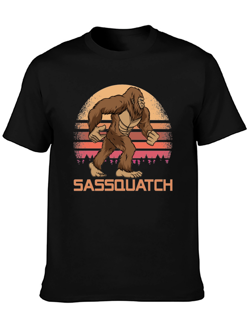 Sasquatch Sunset Graphic T-Shirt - Bigfoot Tee