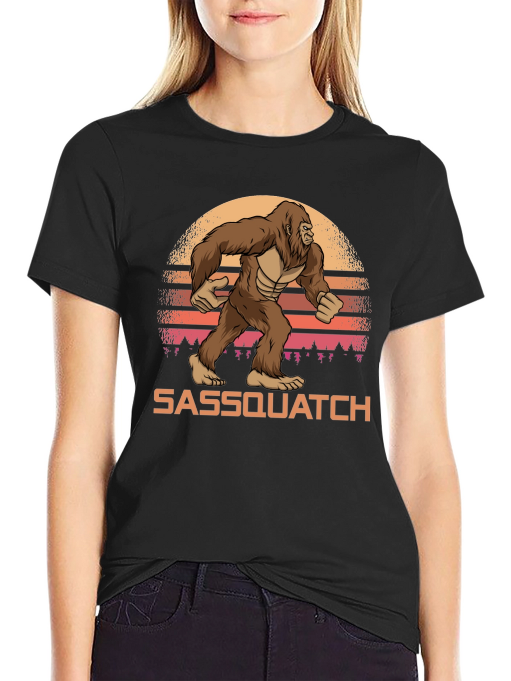 Sasquatch Sunset Graphic T-Shirt - Bigfoot Tee