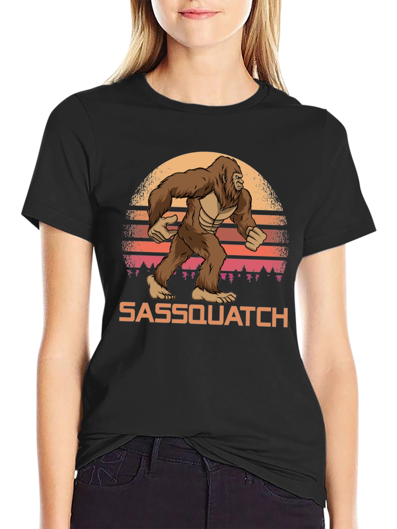Sasquatch Sunset Graphic T-Shirt - Bigfoot Tee