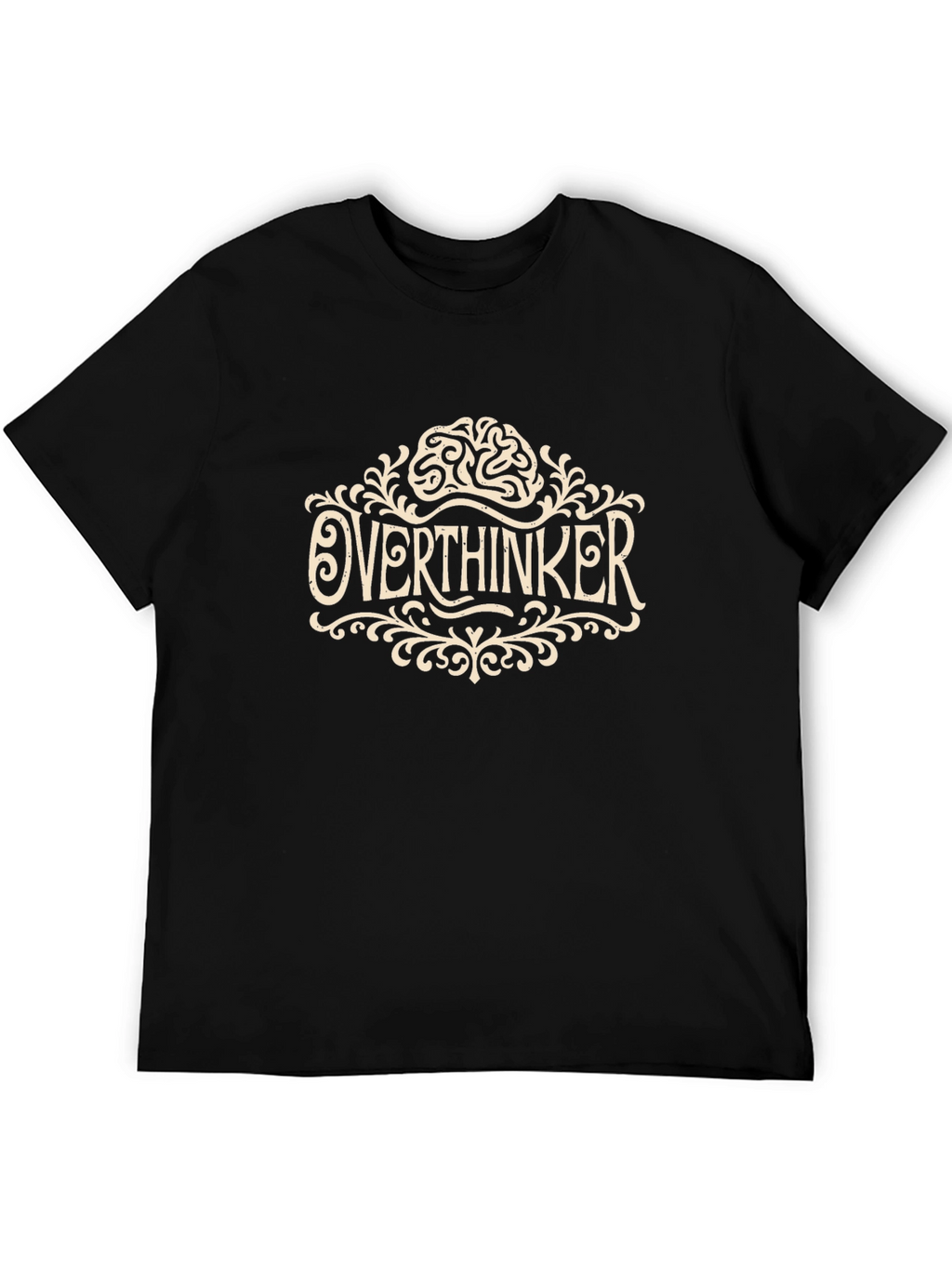 Overthinker T-Shirt - Funny Brain Tee