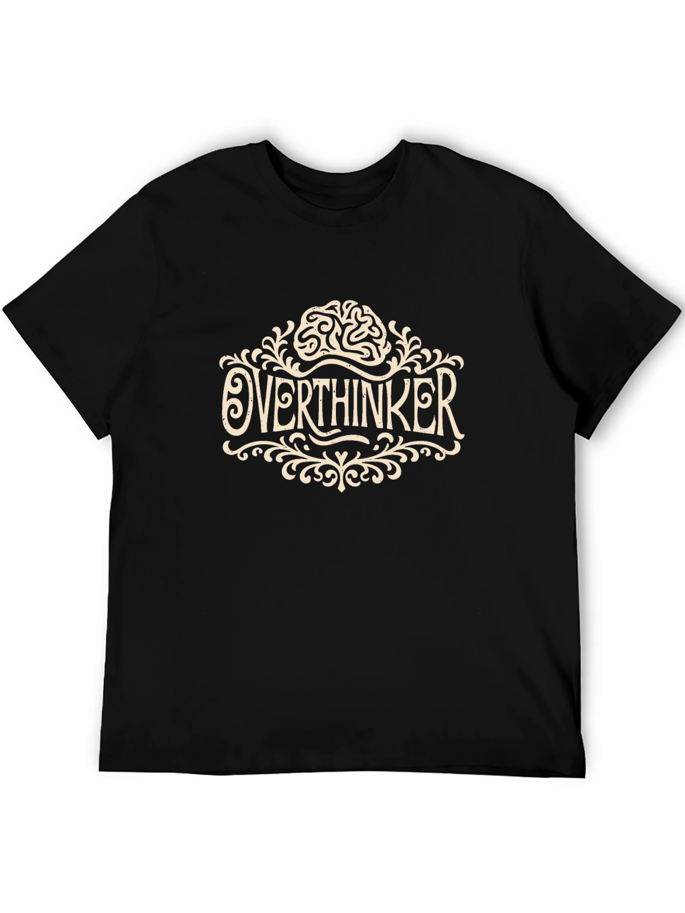 Overthinker T-Shirt - Funny Brain Tee