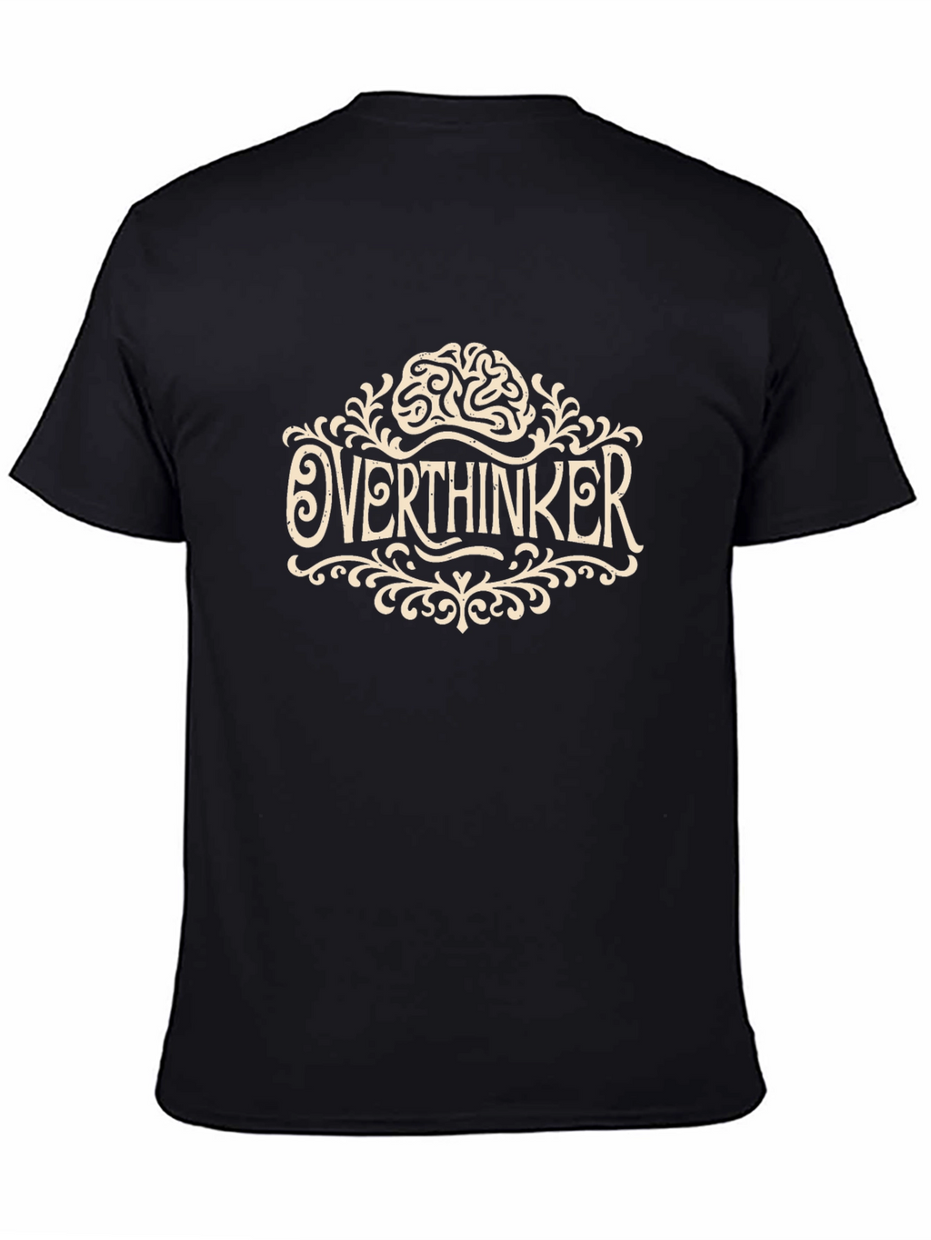 Overthinker T-Shirt - Funny Brain Tee