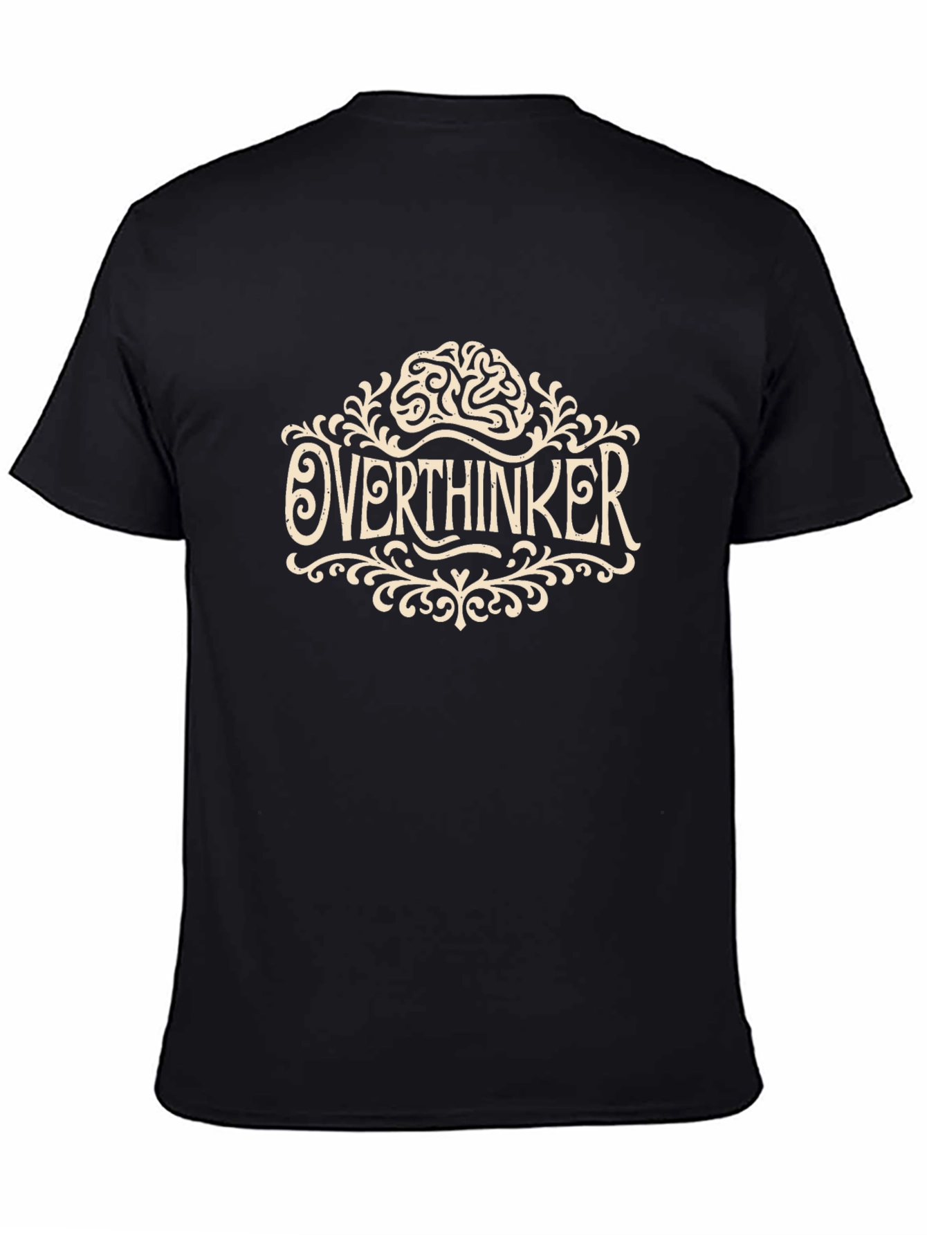 Overthinker T-Shirt - Funny Brain Tee