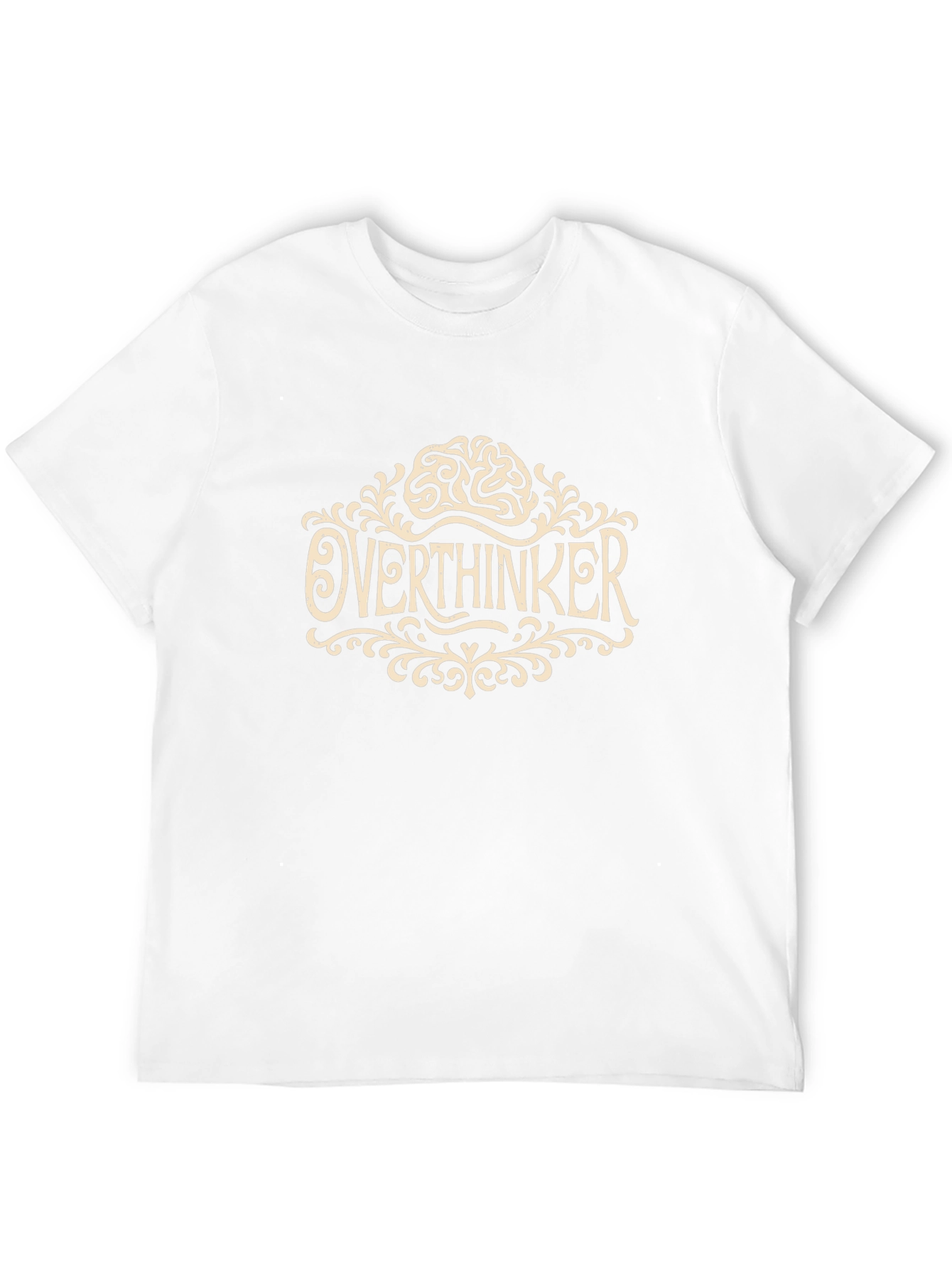 Overthinker T-Shirt - Funny Brain Tee
