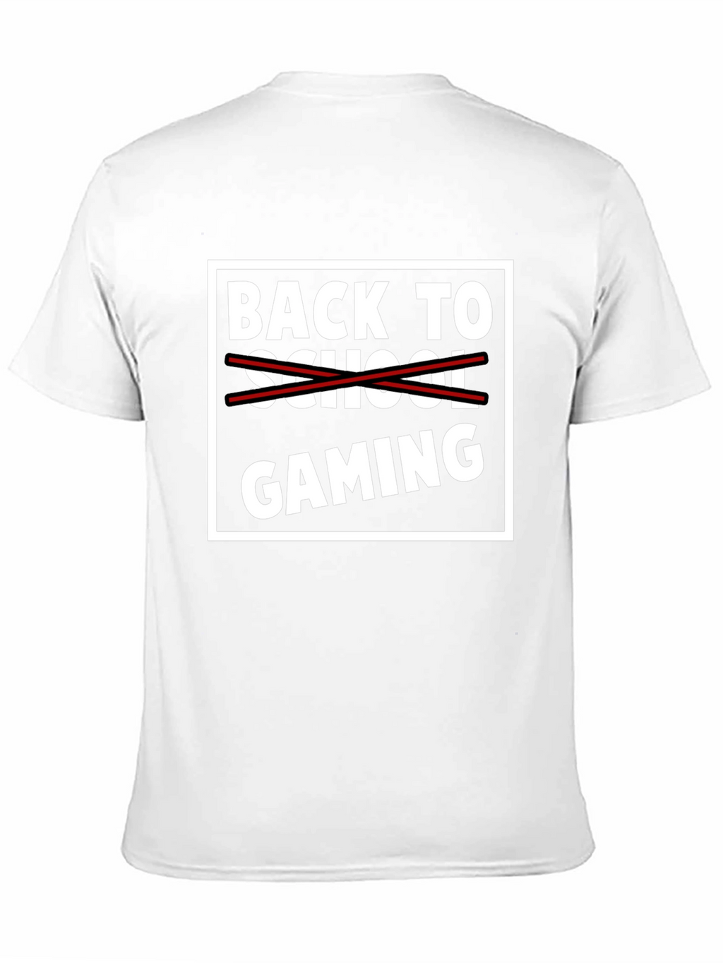 Back to Gaming T-Shirt - Black Graphic Tee