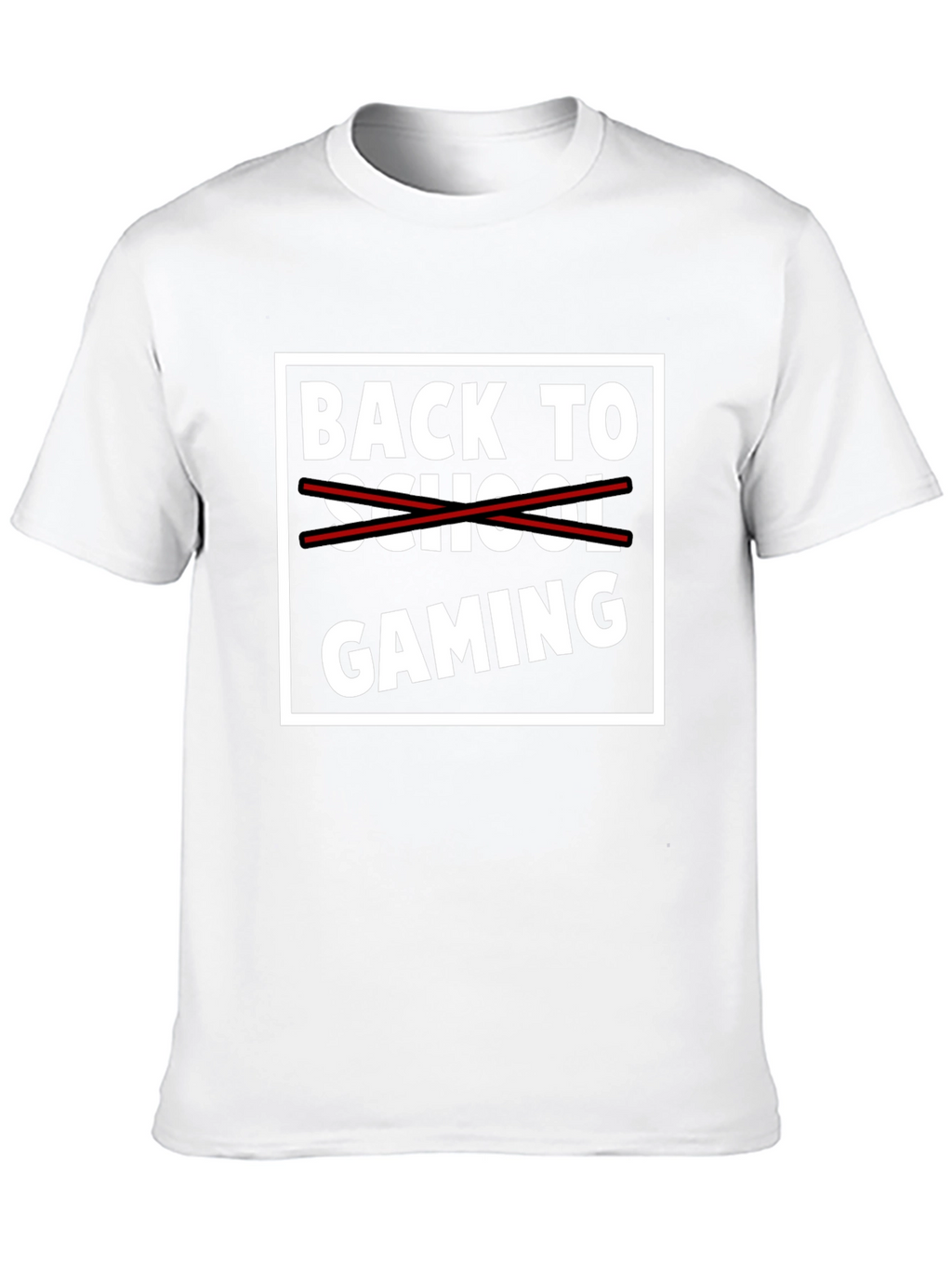 Back to Gaming T-Shirt - Black Graphic Tee