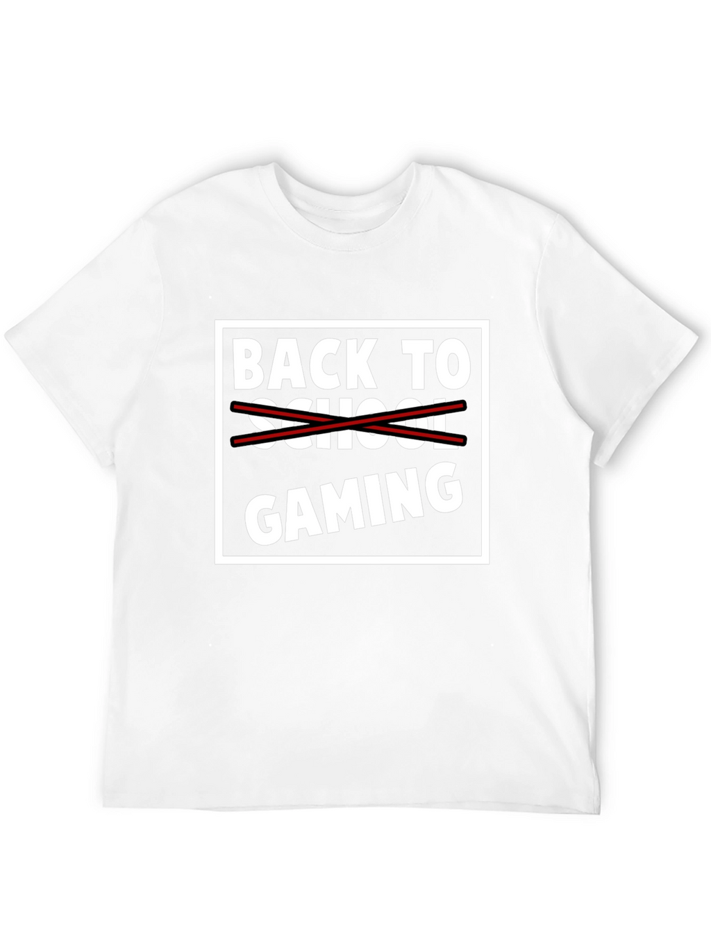 Back to Gaming T-Shirt - Black Graphic Tee