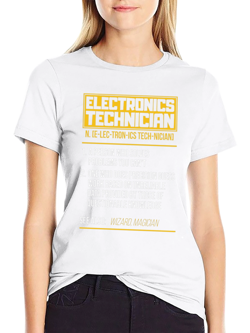 Electronics Technician Definition T-Shirt