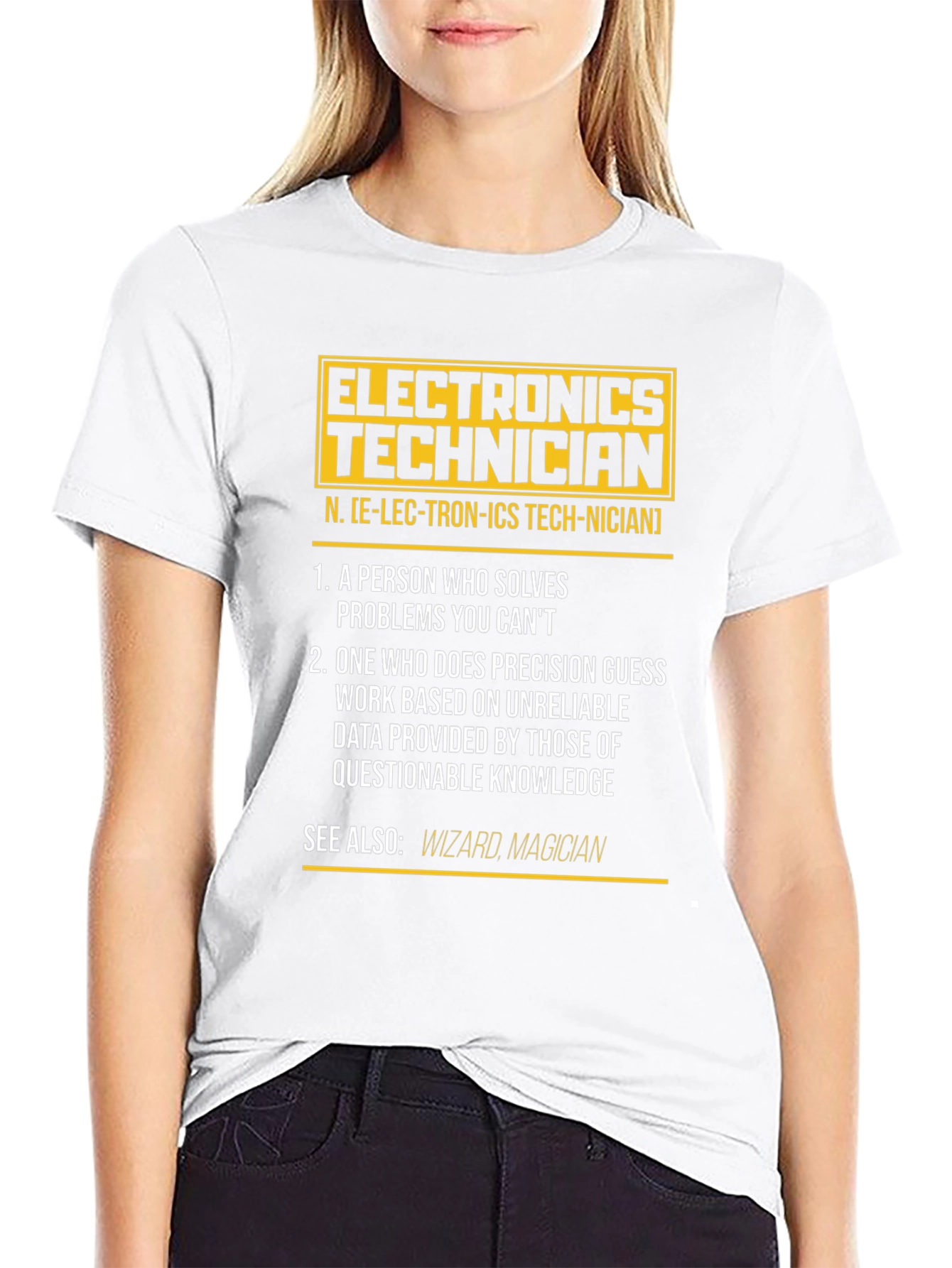 Electronics Technician Definition T-Shirt