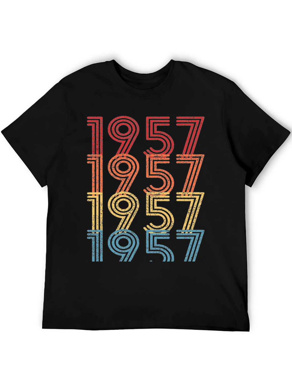 Retro 1957 Birthday Graphic T-Shirt