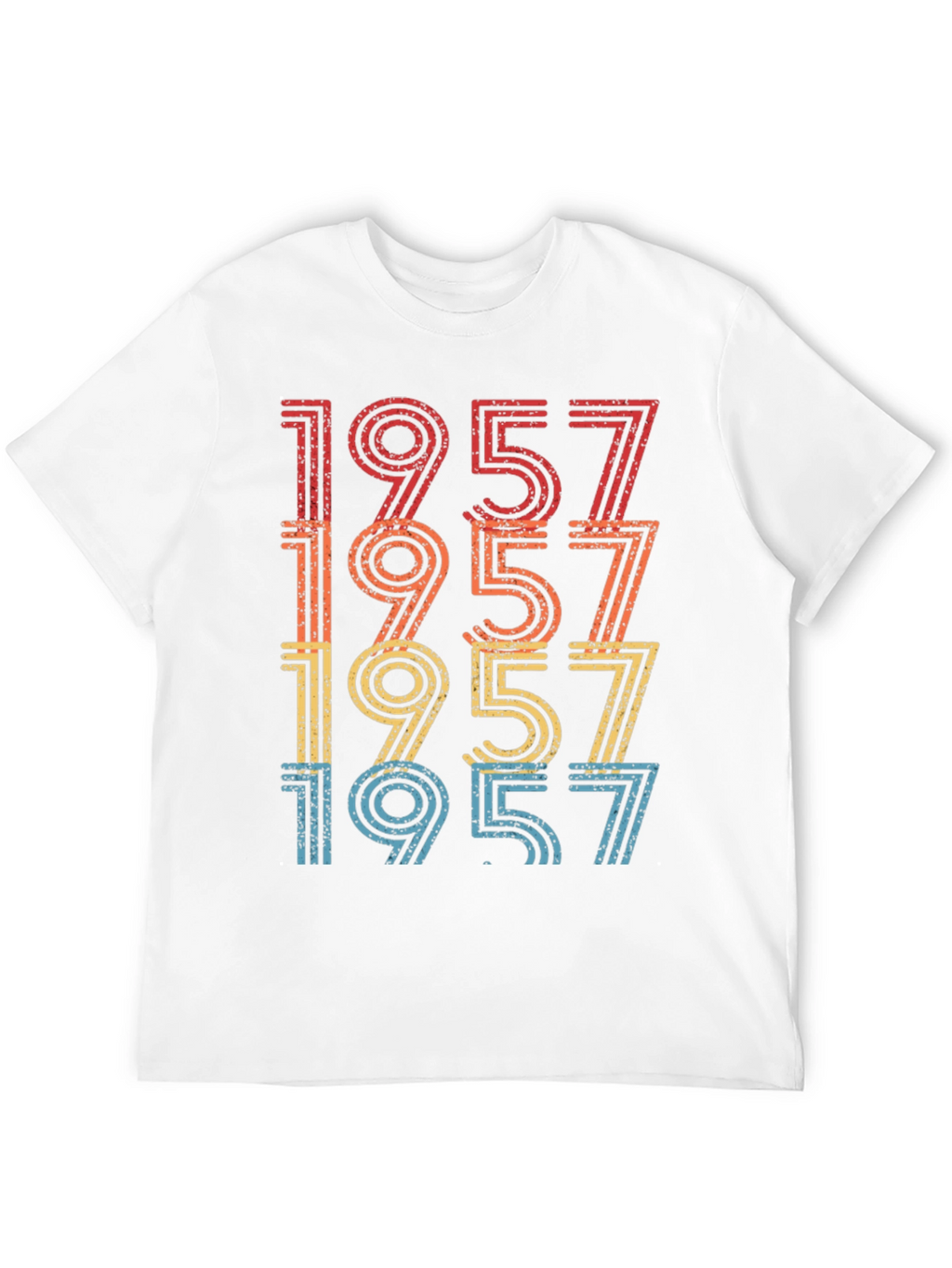 Retro 1957 Birthday Graphic T-Shirt