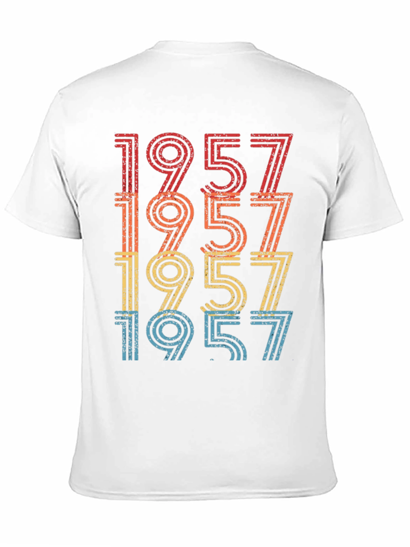 Retro 1957 Birthday Graphic T-Shirt