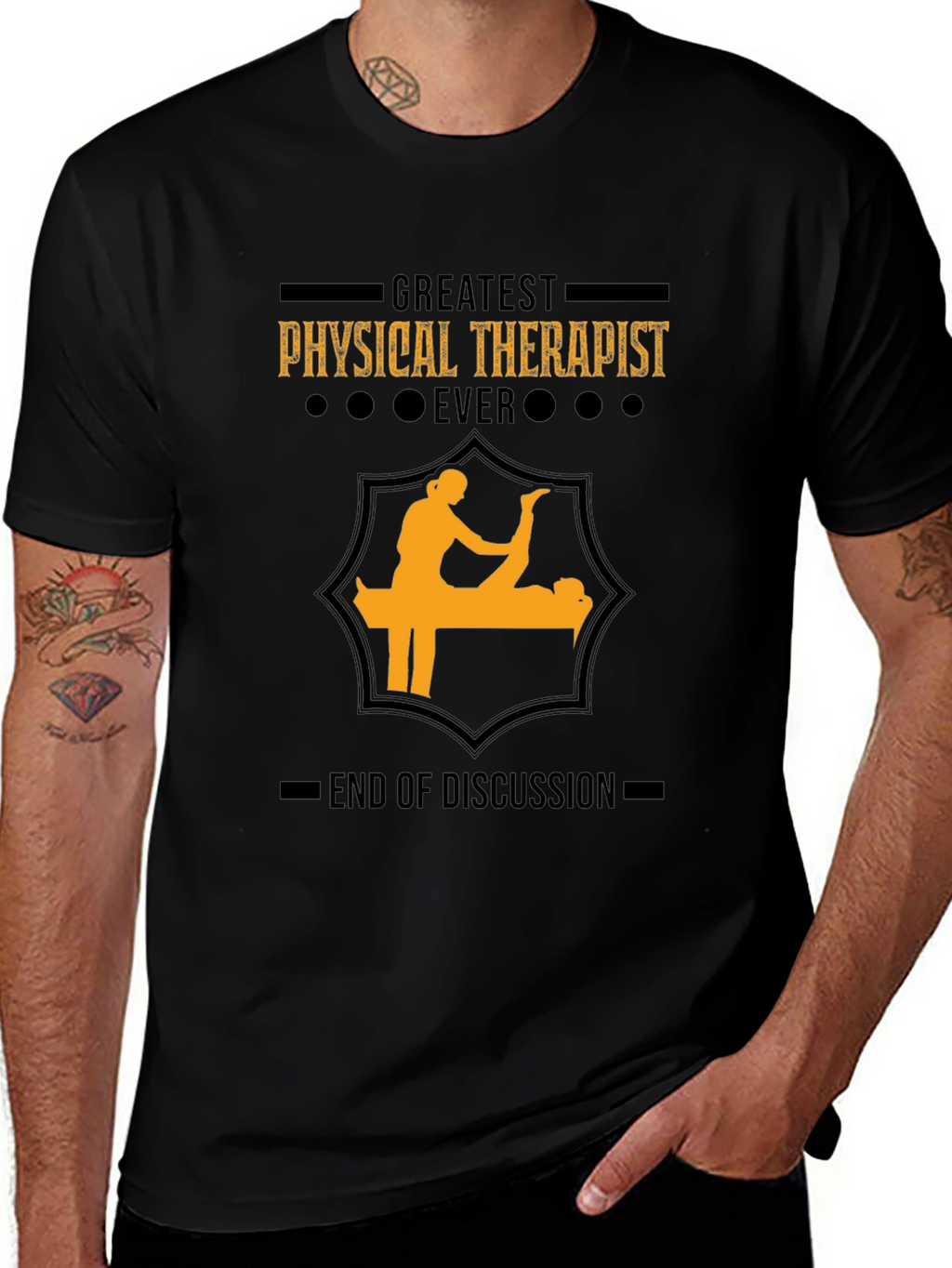 Greatest Physical Therapist Ever - Graphic T-Shirt