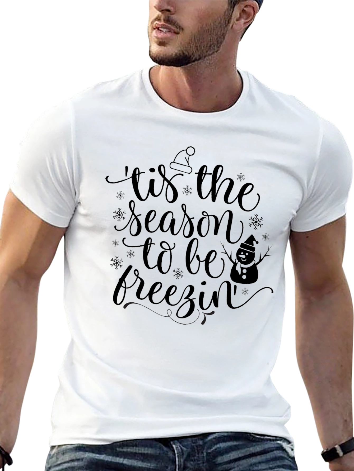 Tis the Season to be Freezin Graphic T-Shirt