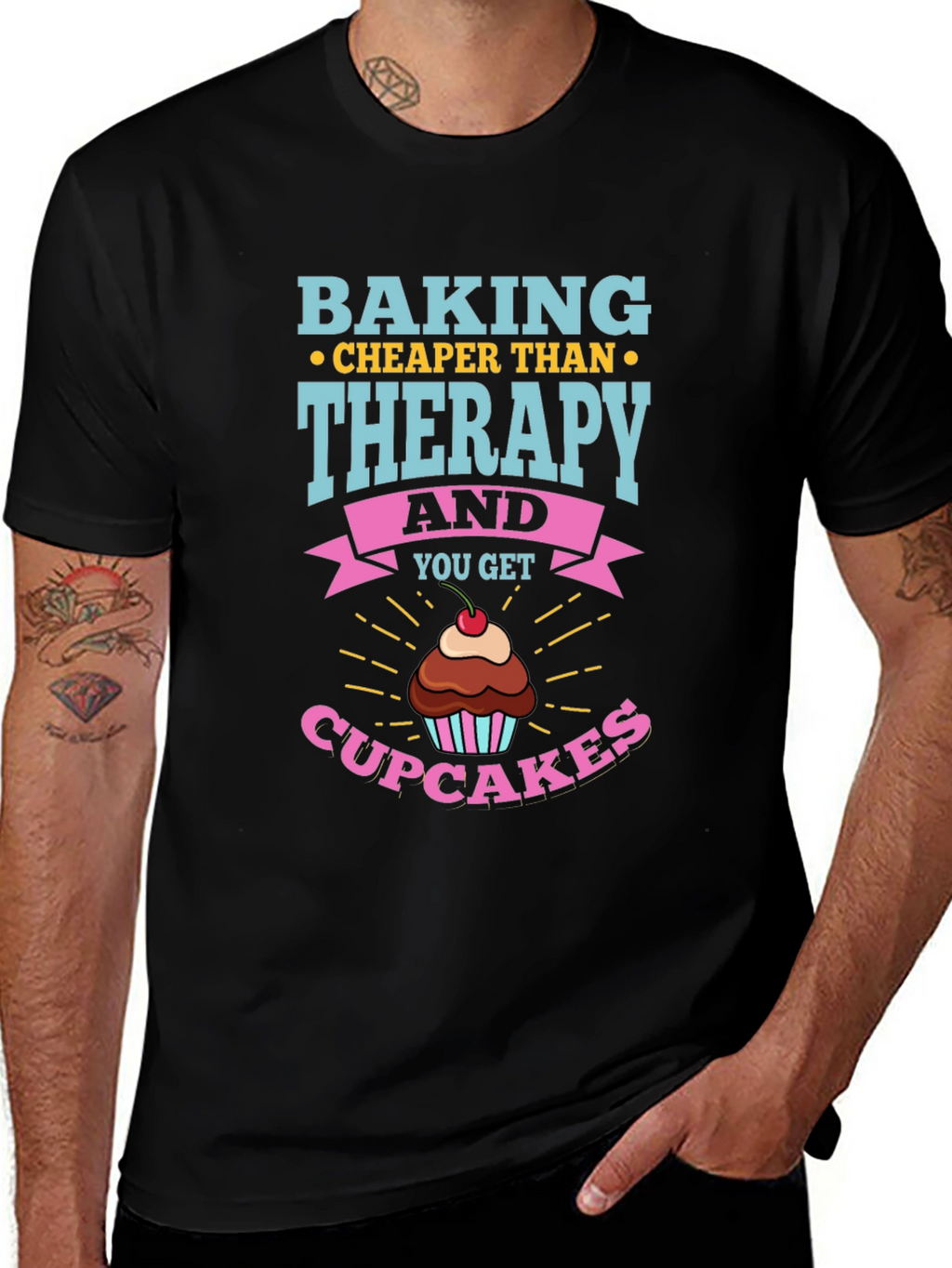 Baking Cheaper Than Therapy T-Shirt