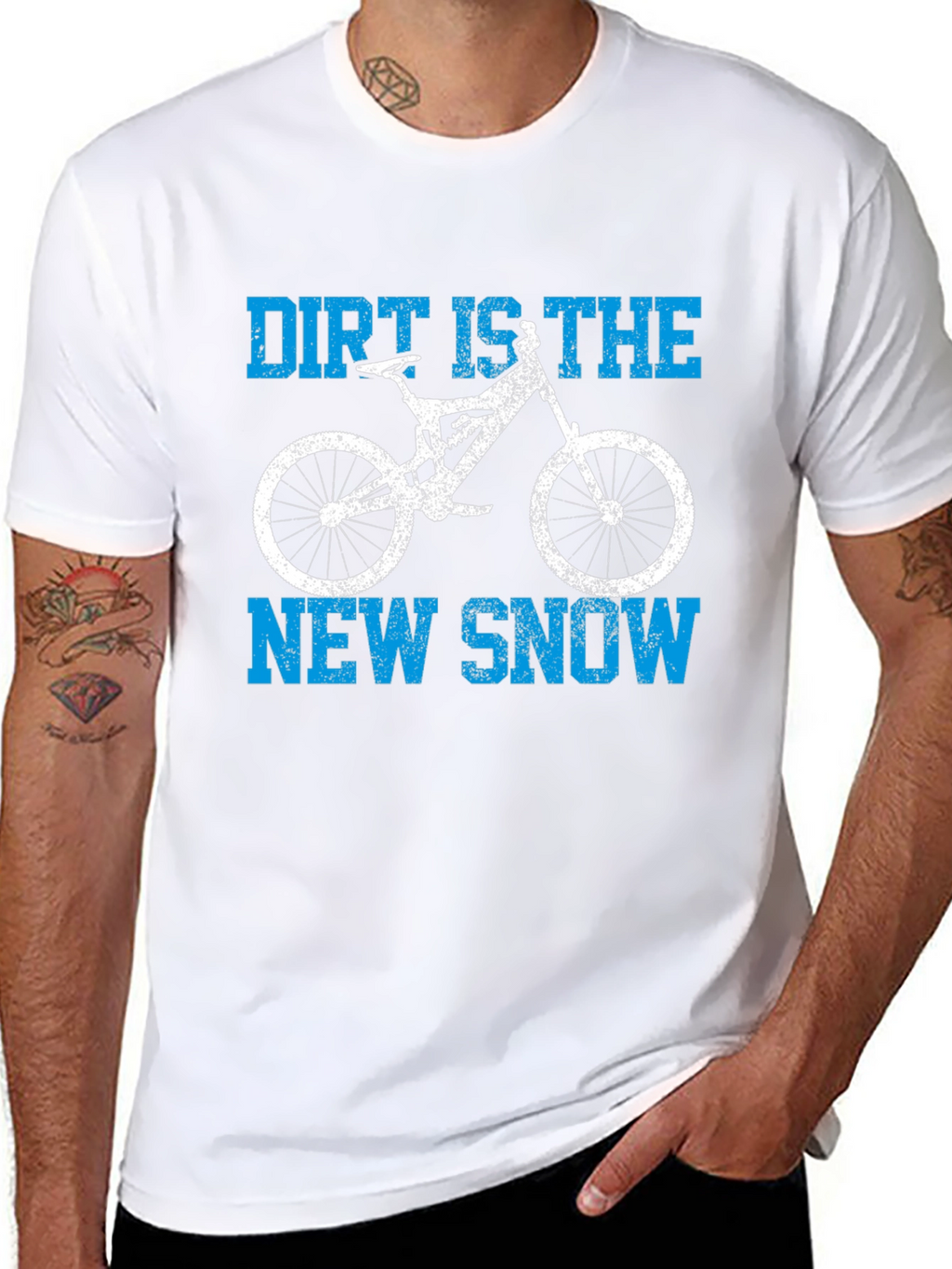 Dirt is the New Snow Graphic Tee