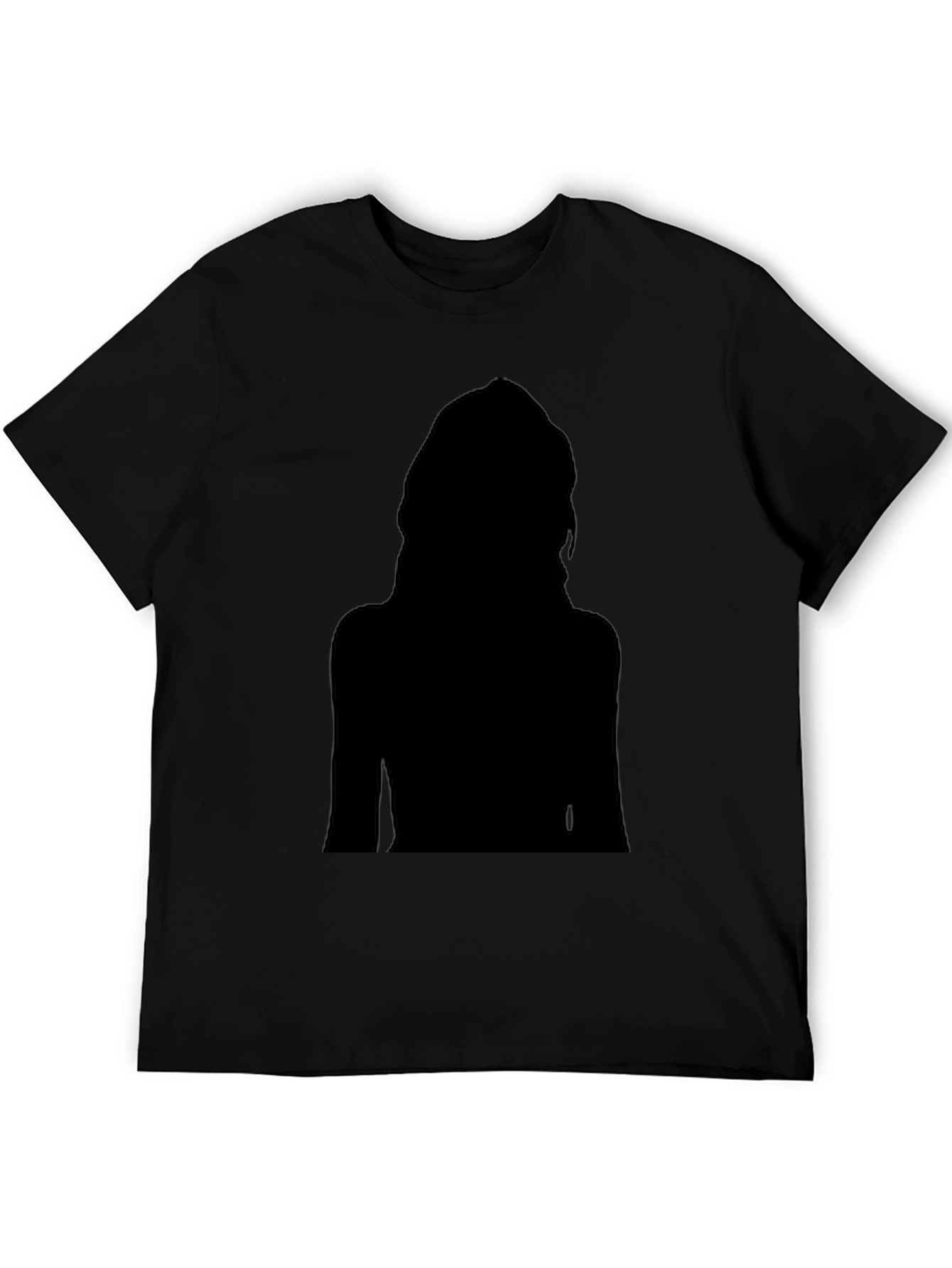 Silhouette Graphic Black T-Shirt