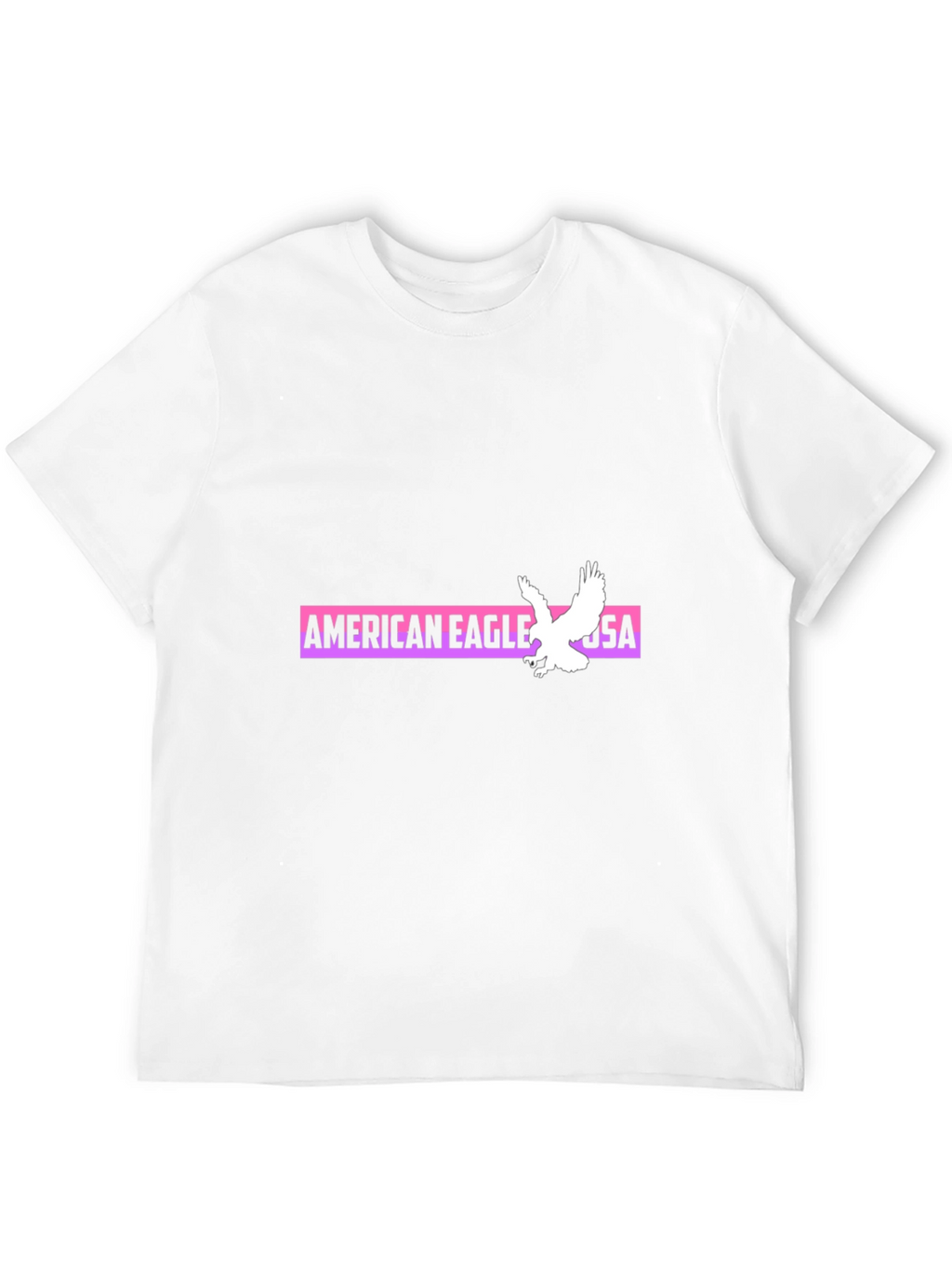 American Eagle USA Graphic Black T-Shirt