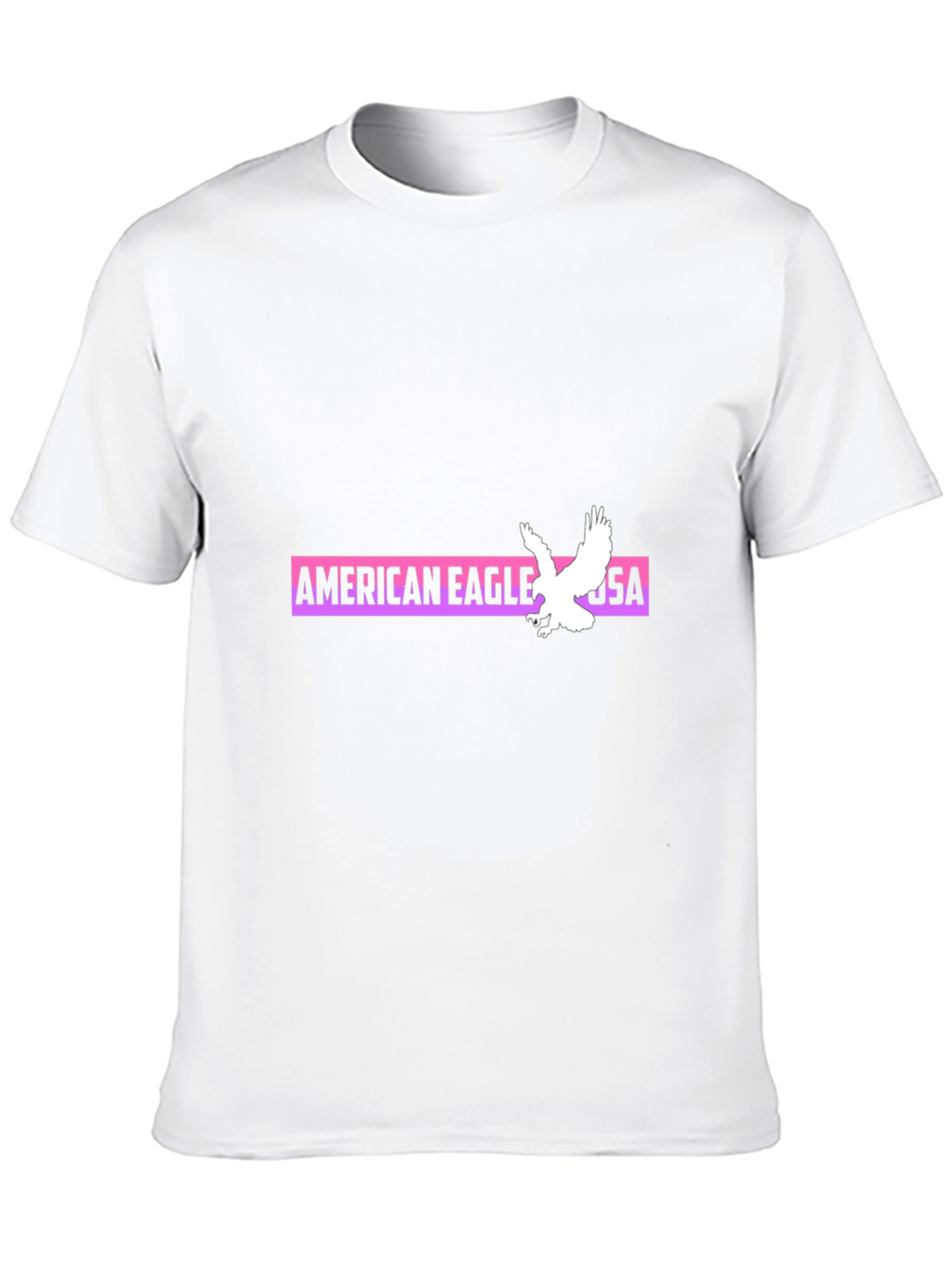 American Eagle USA Graphic Black T-Shirt