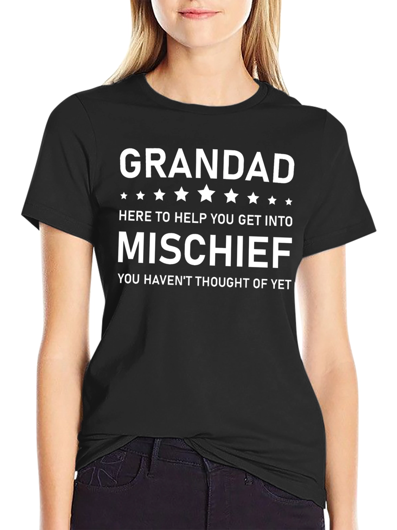 Grandad Mischief T-Shirt - Funny Gift for Grandfathers