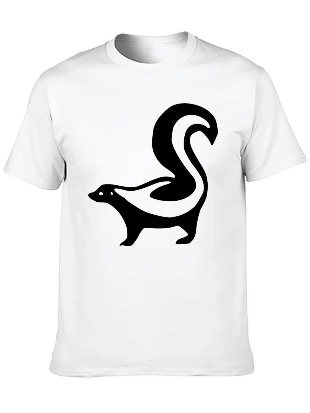 Skunk Graphic T-Shirt - Mens Black Tee