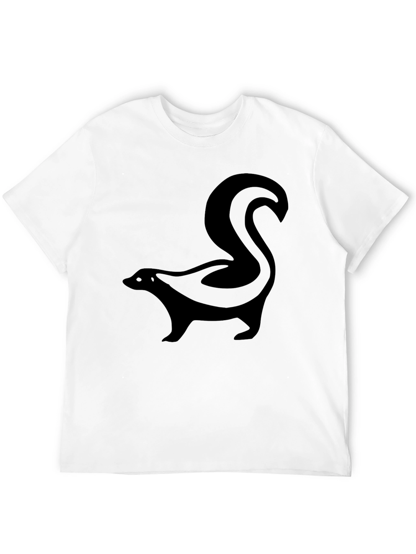 Skunk Graphic T-Shirt - Mens Black Tee