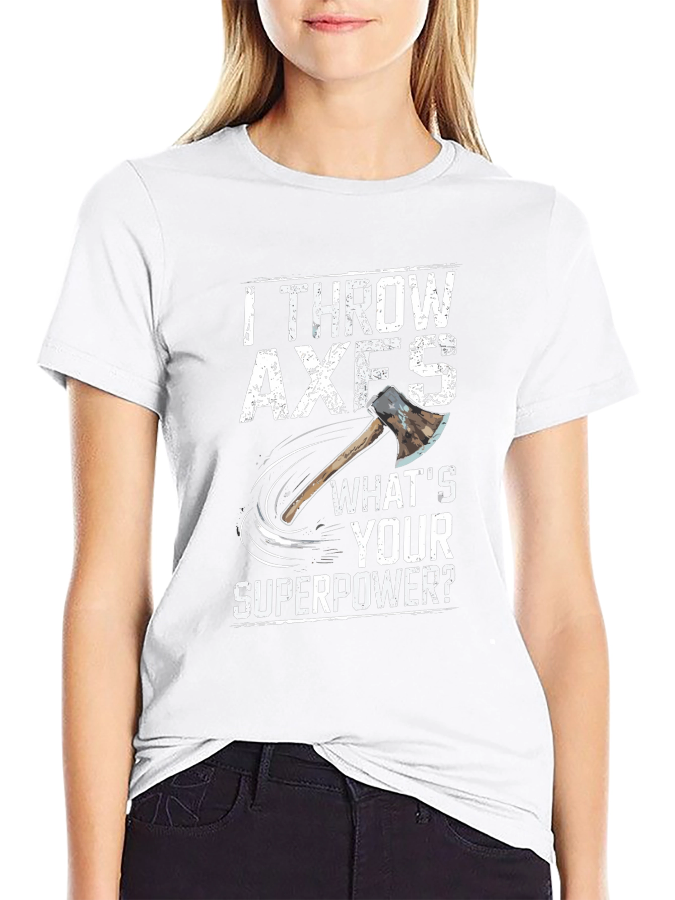Axe Throwing Superpower T-Shirt