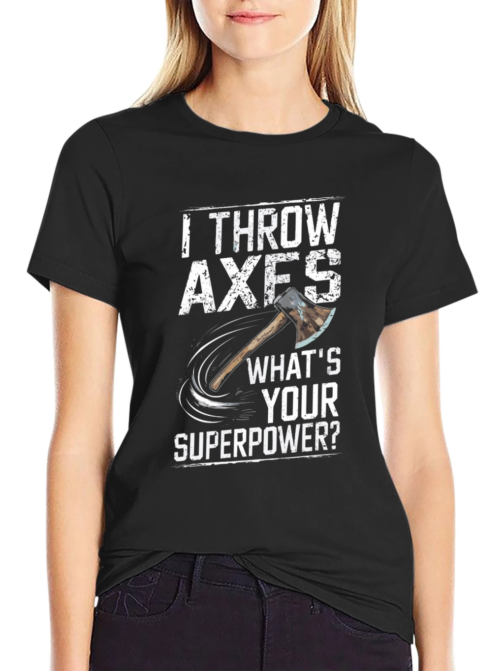 Axe Throwing Superpower T-Shirt