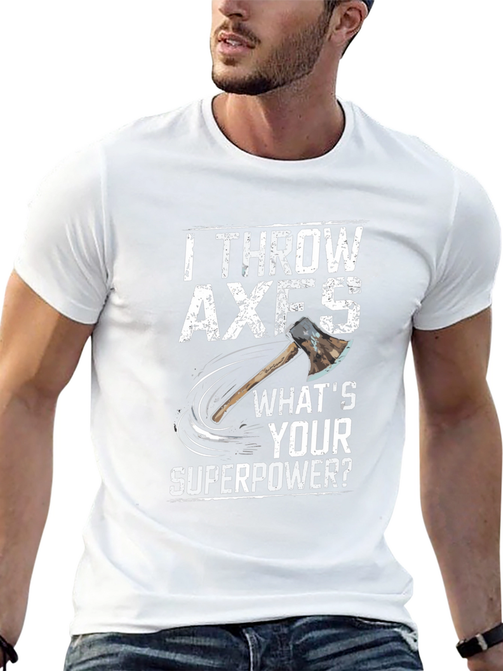 Axe Throwing Superpower T-Shirt