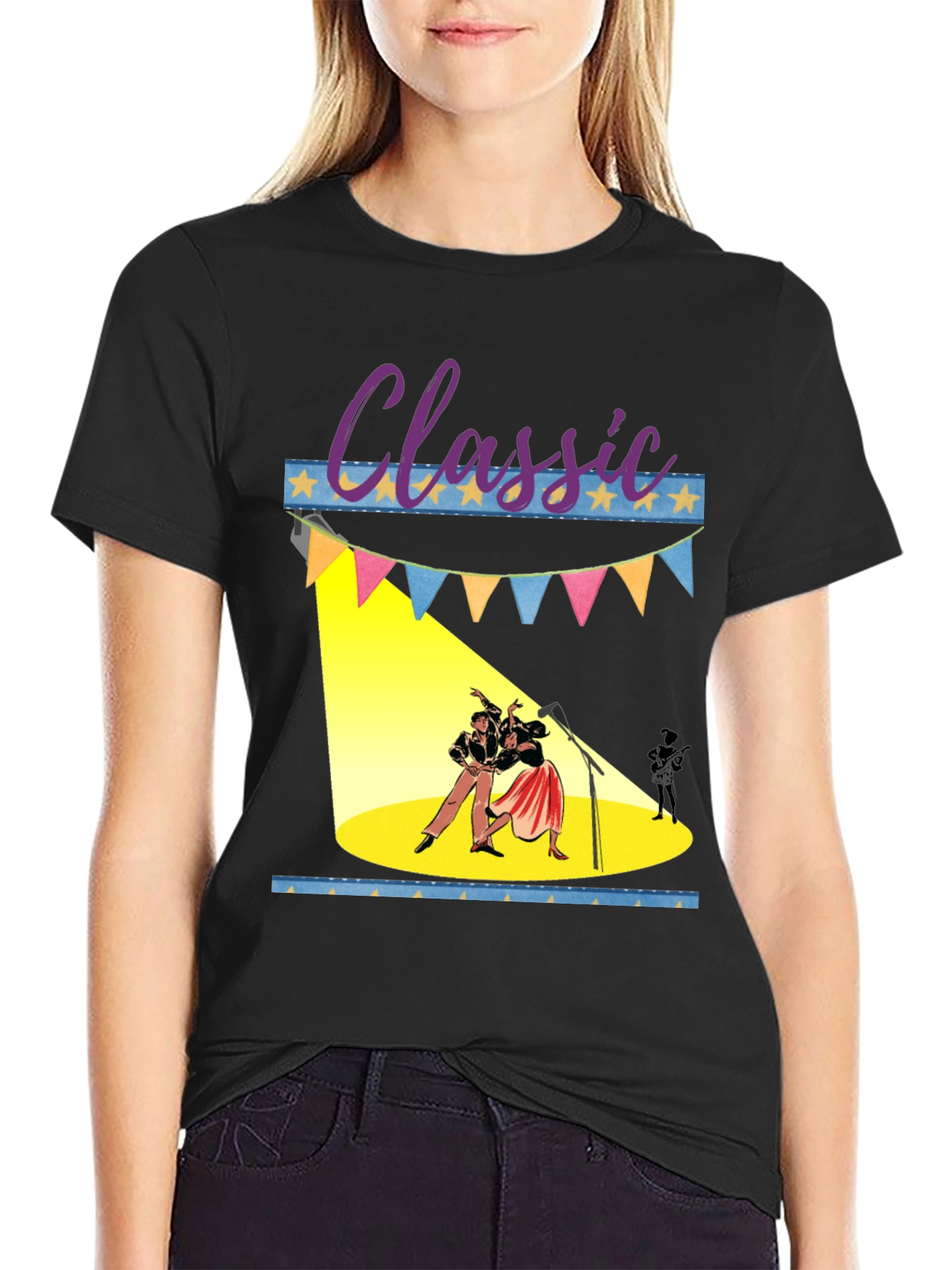 Classic Dance Graphic T-Shirt