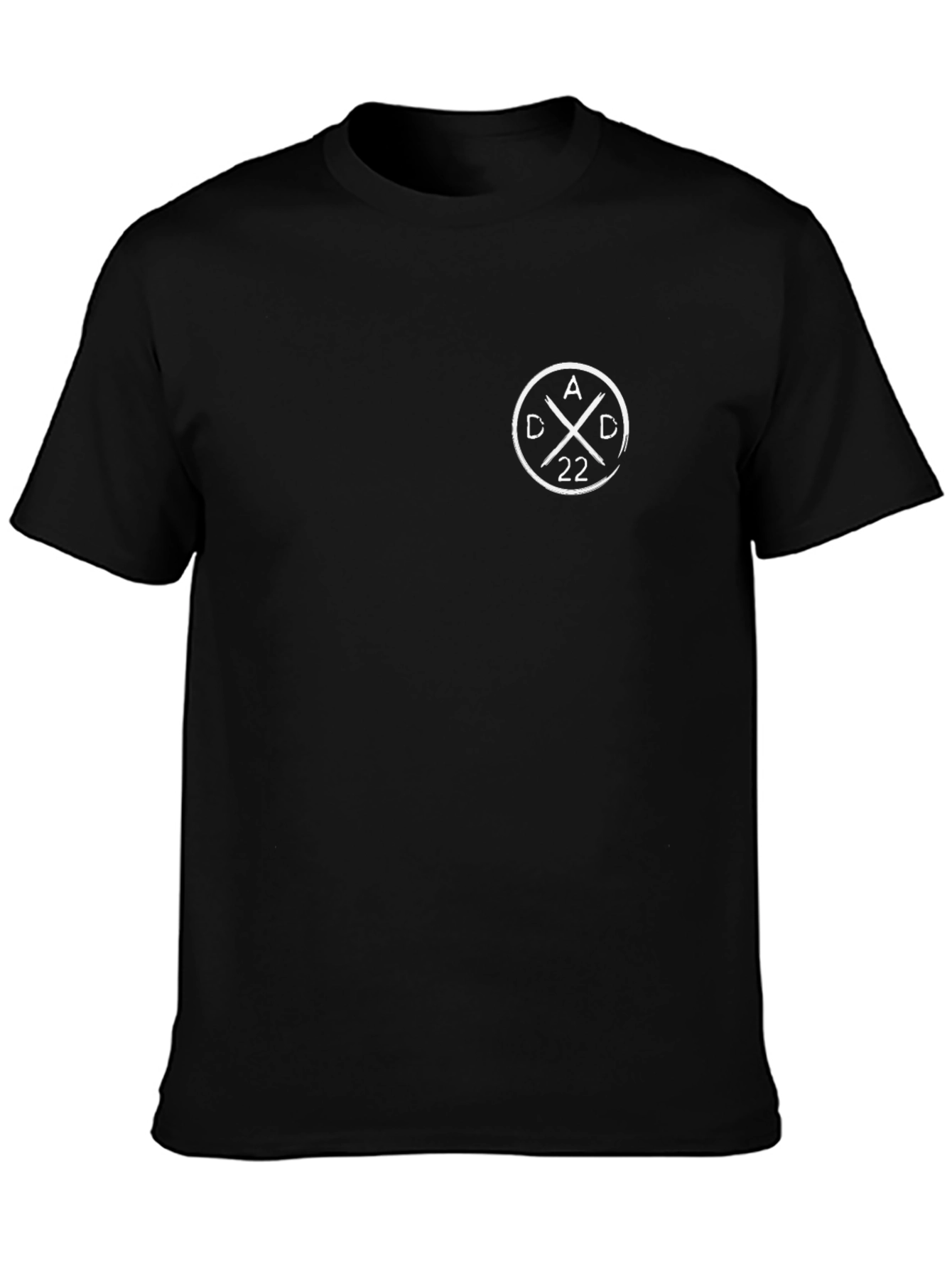 Trendy Black Graphic Tee