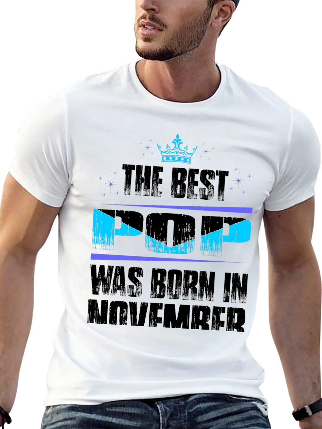 The Best Pop Born in November T-Shirt