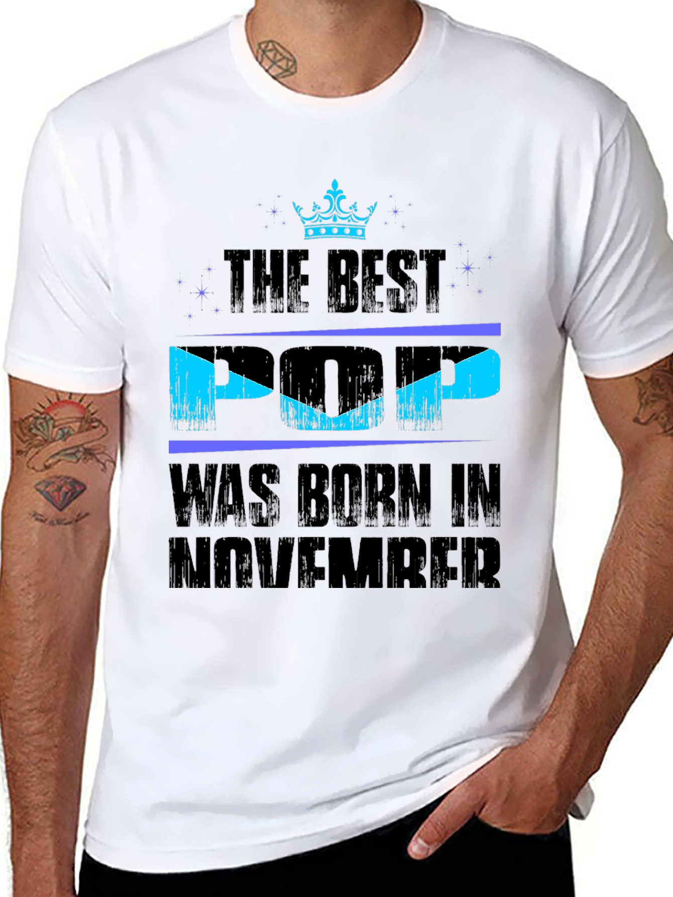 The Best Pop Born in November T-Shirt