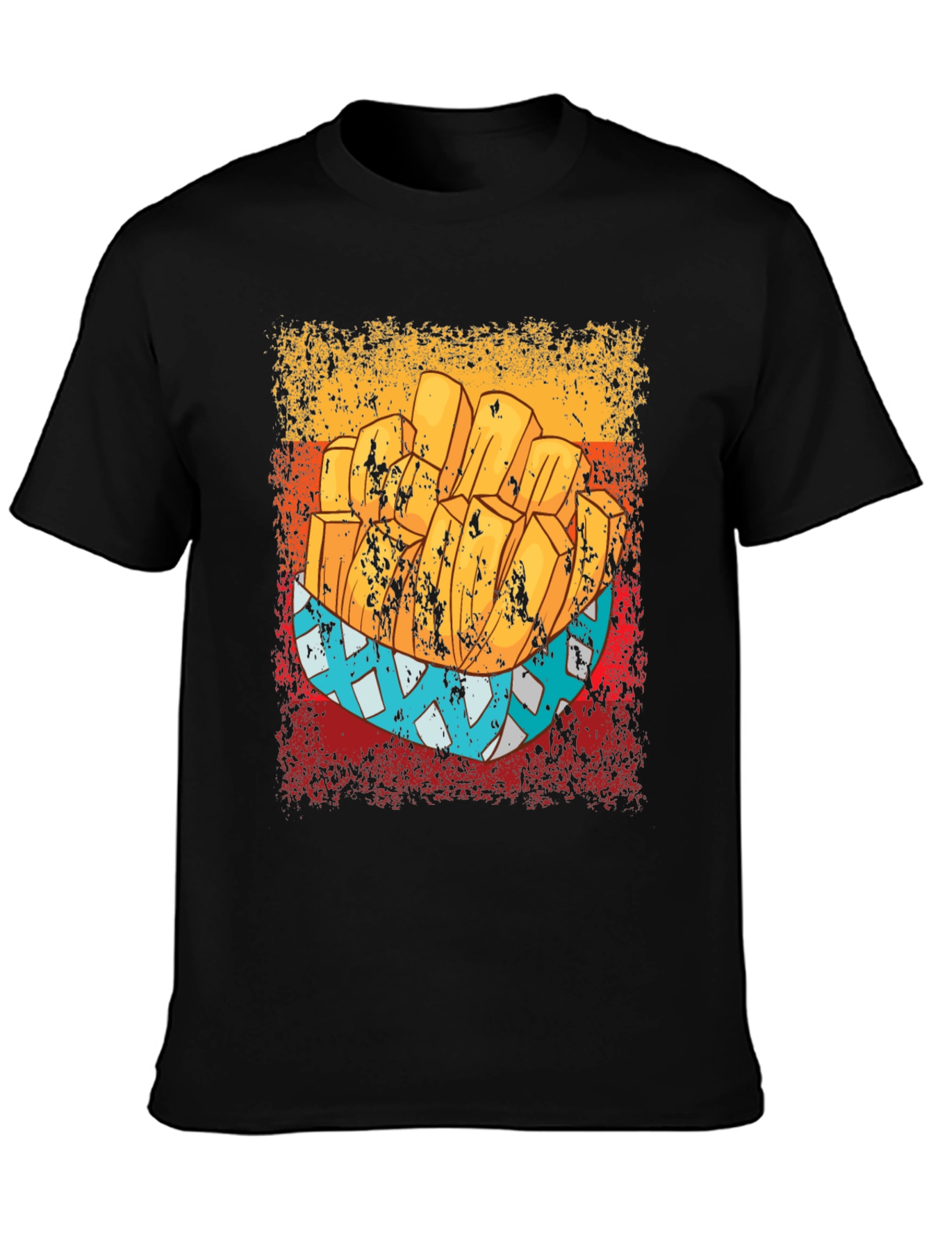 Retro French Fries Graphic Tee