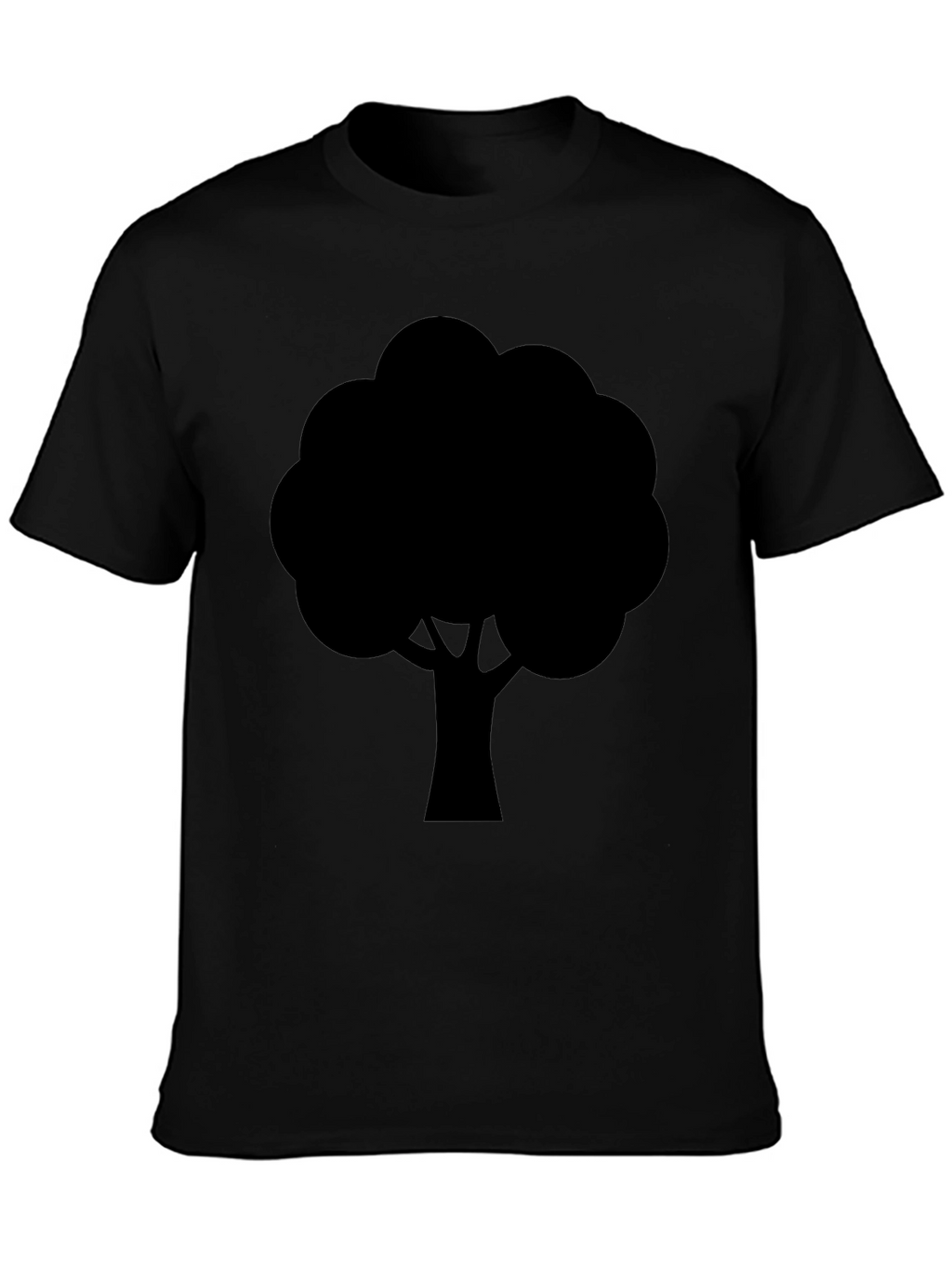 Black Tree Graphic Tee - Nature Inspired Casual Wear