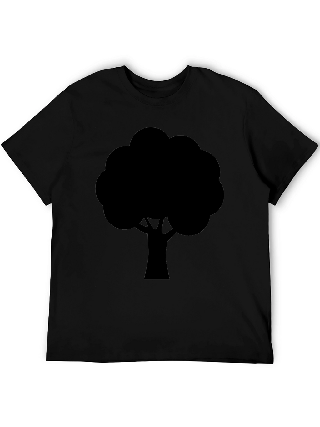 Black Tree Graphic Tee - Nature Inspired Casual Wear