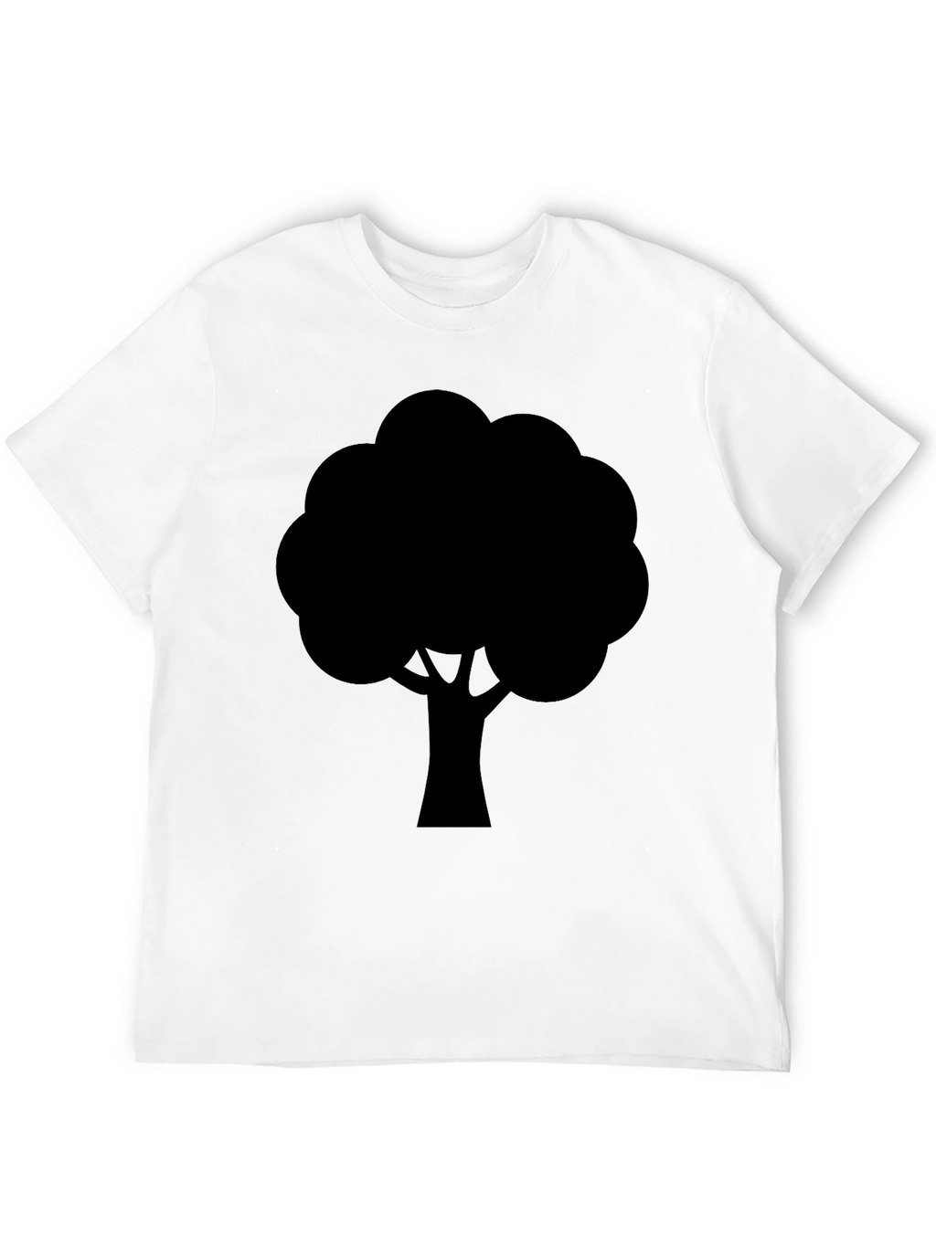 Black Tree Graphic Tee - Nature Inspired Casual Wear