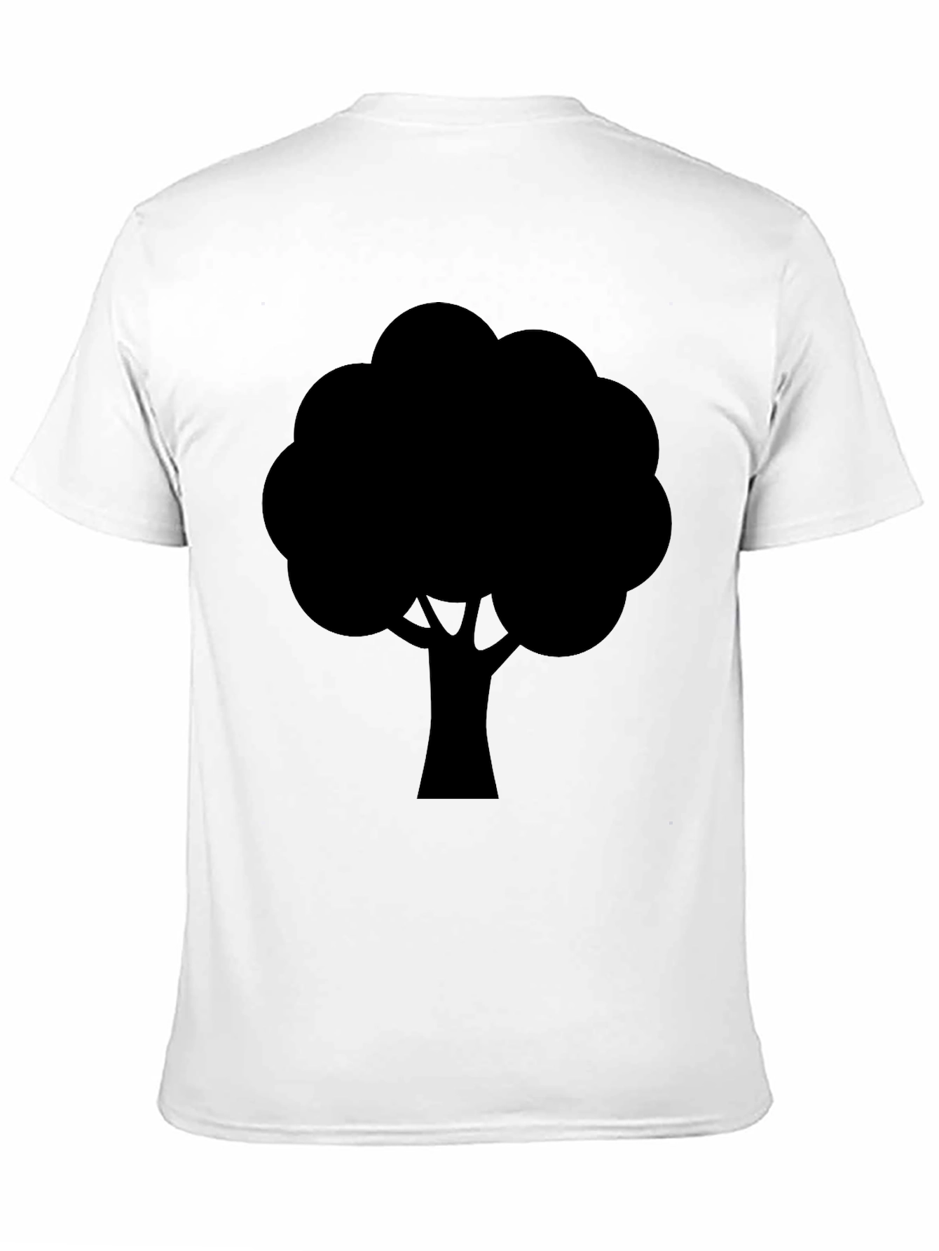 Black Tree Graphic Tee - Nature Inspired Casual Wear