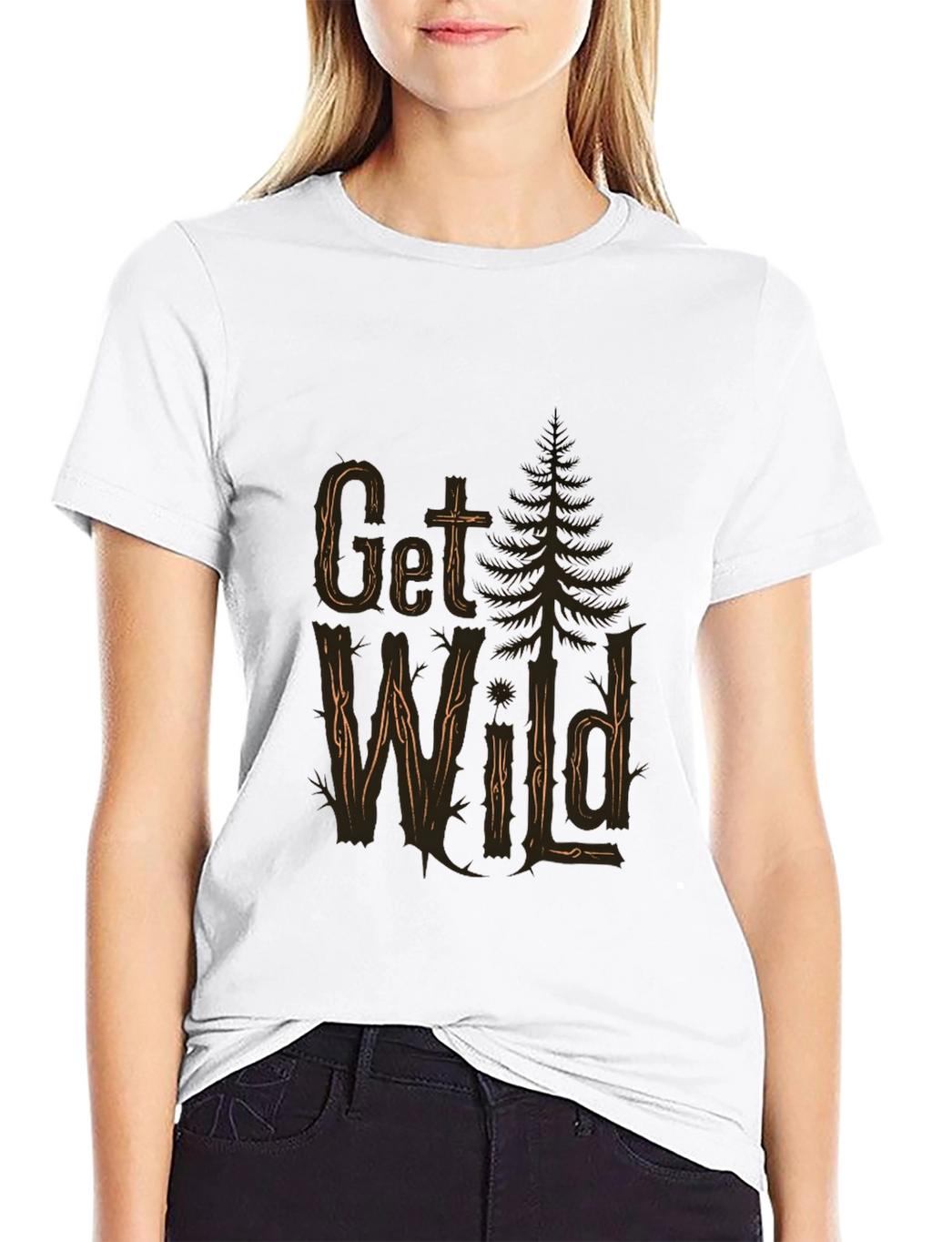 Get Wild Black T-Shirt