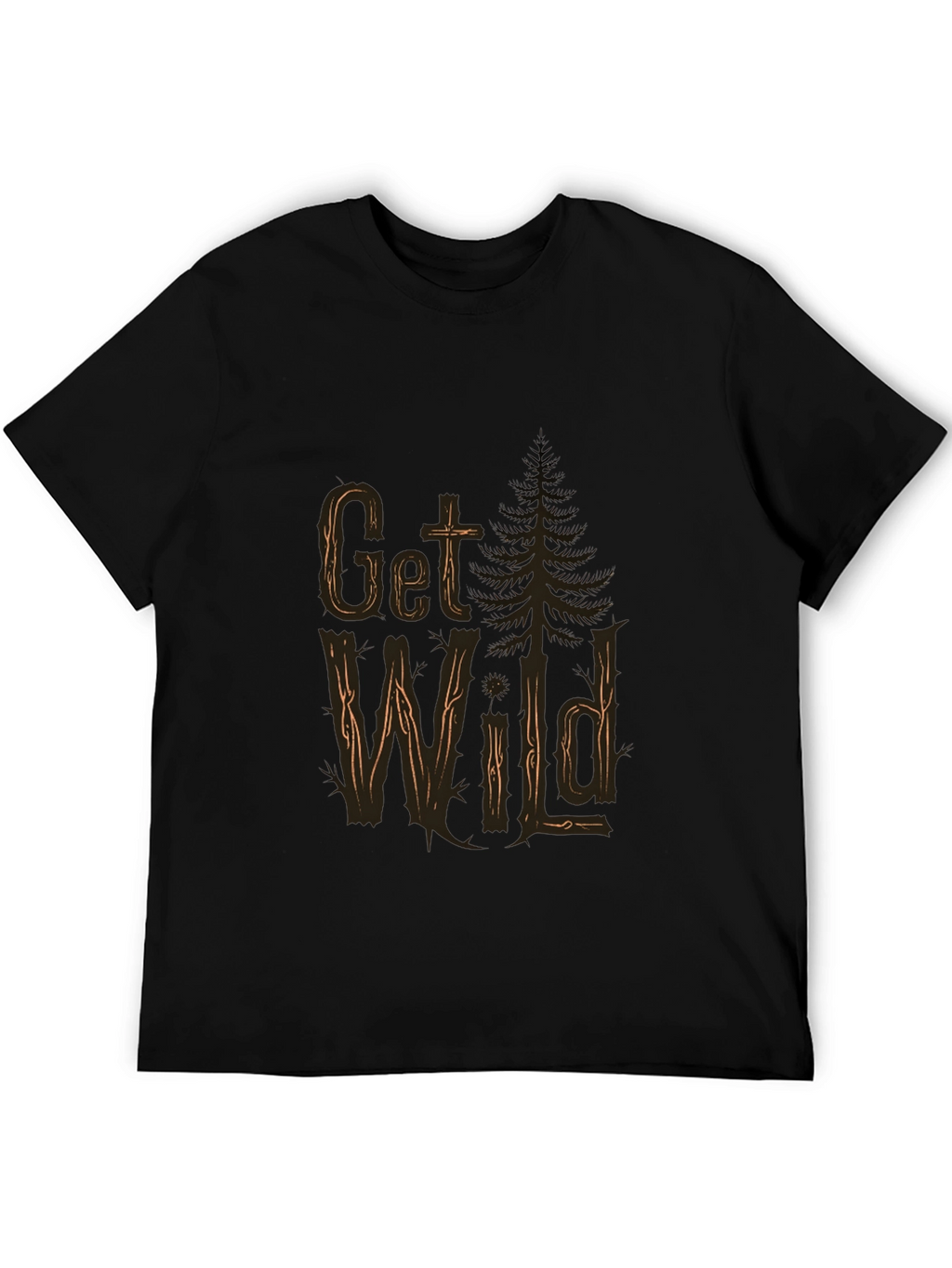 Get Wild Black T-Shirt