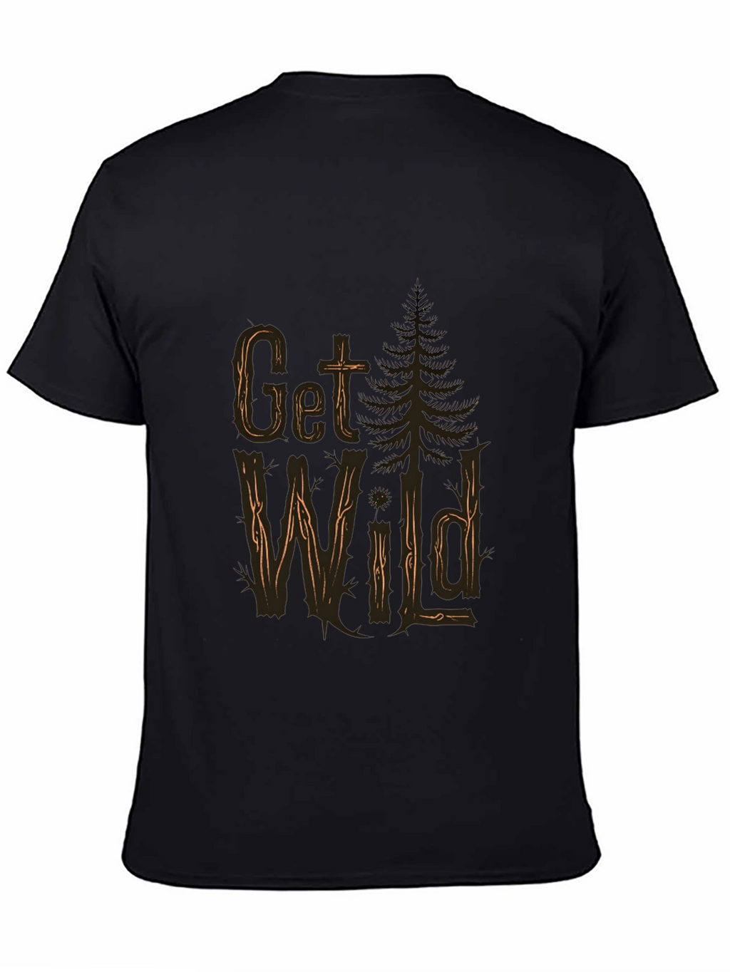Get Wild Black T-Shirt