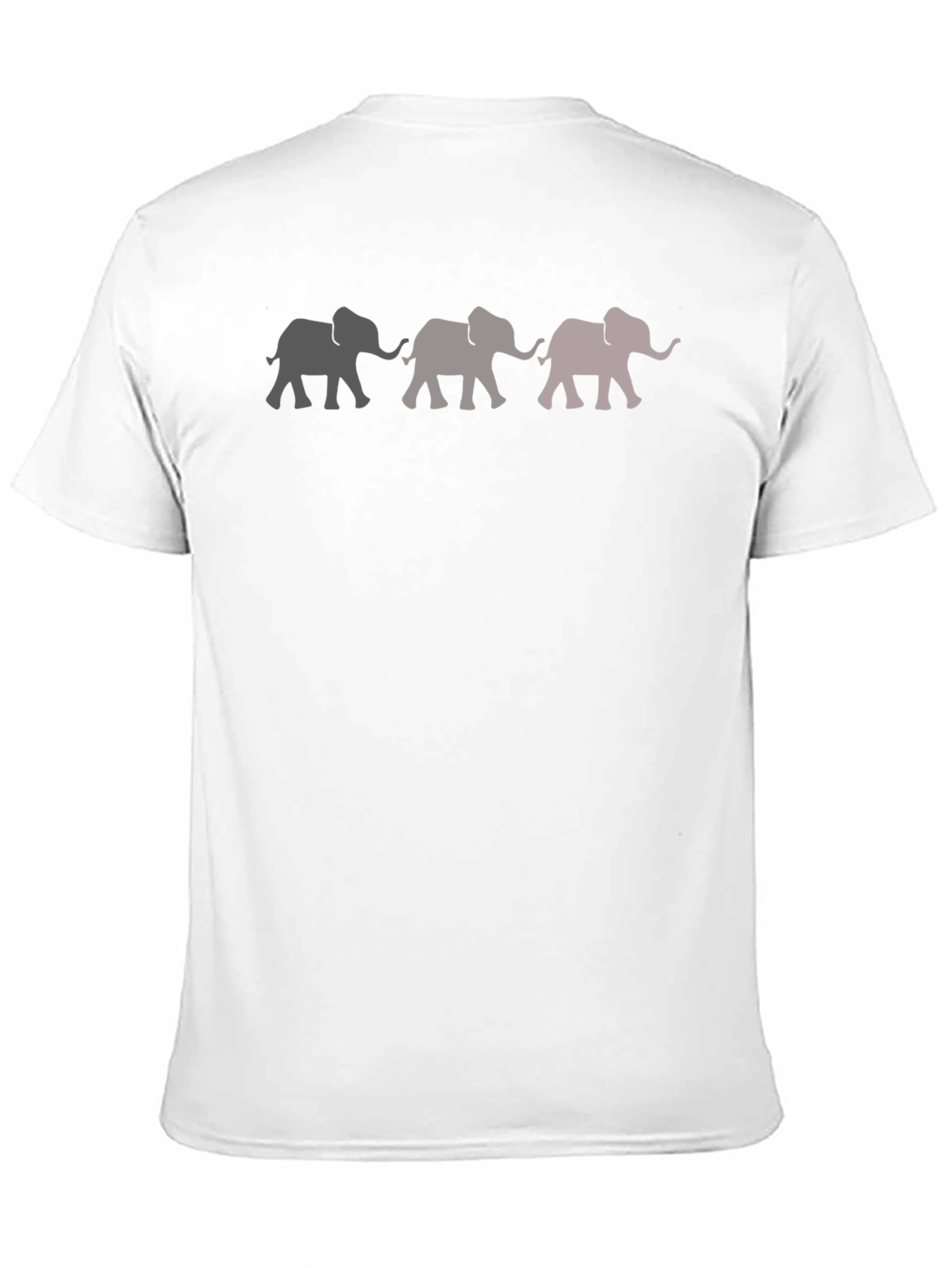 Elephant Parade Graphic Tee - Stylish Mens Black T-Shirt