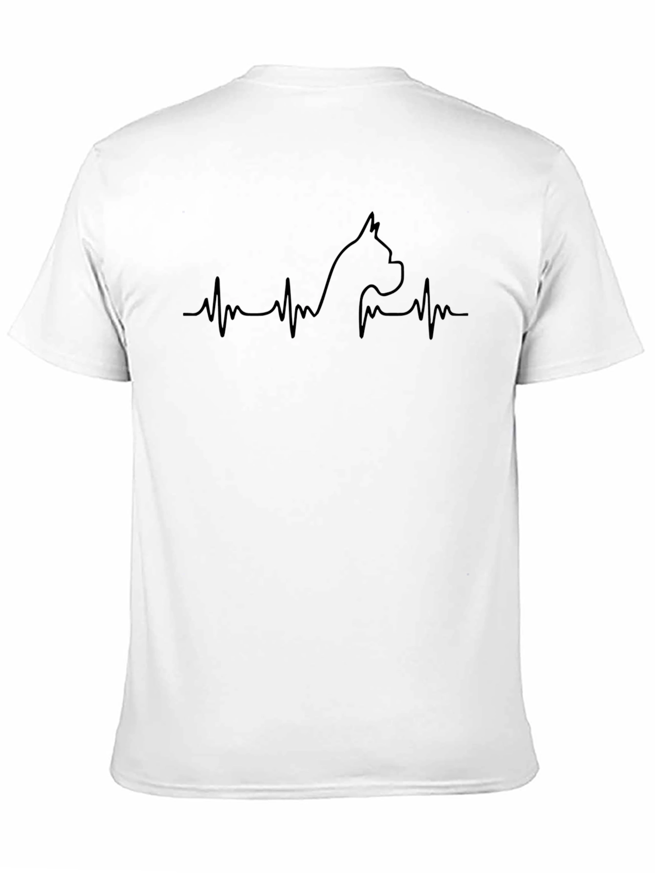 Cat Heartbeat T-Shirt - Cool Graphic Tee