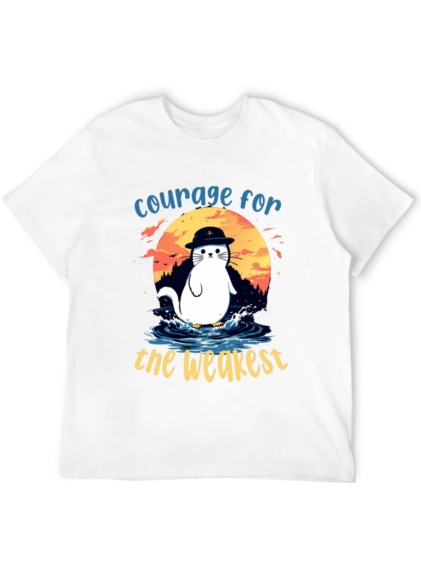 Courage T-Shirt - Seal Design