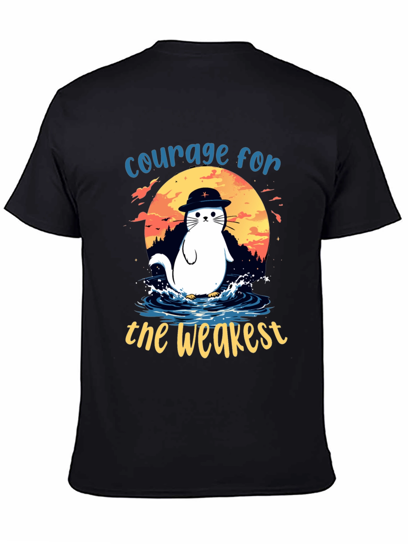Courage T-Shirt - Seal Design