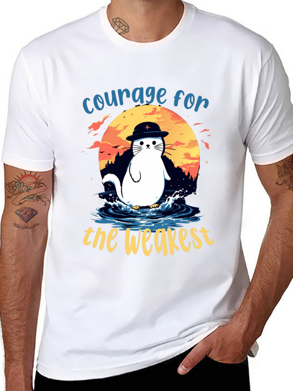 Courage T-Shirt - Seal Design