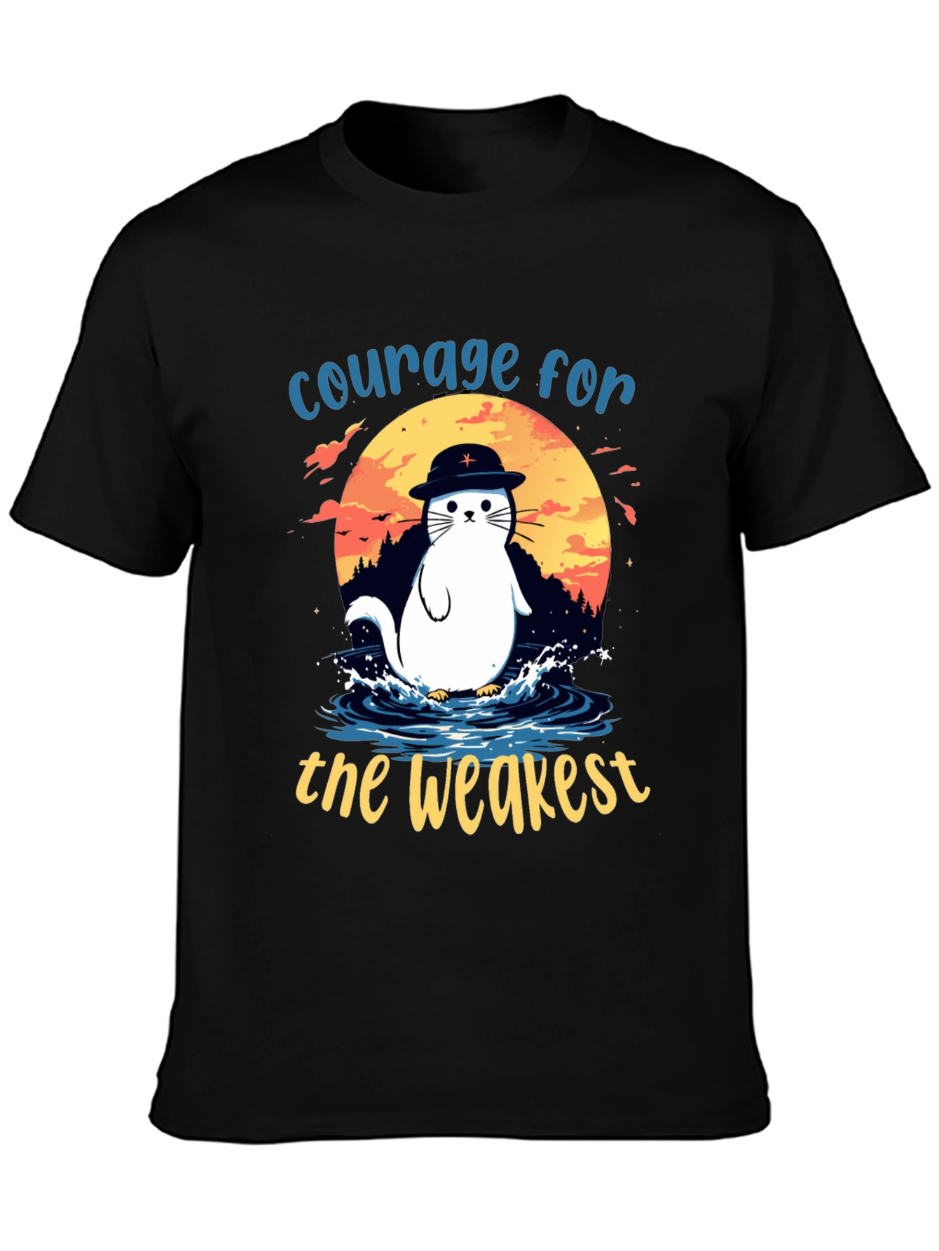 Courage T-Shirt - Seal Design